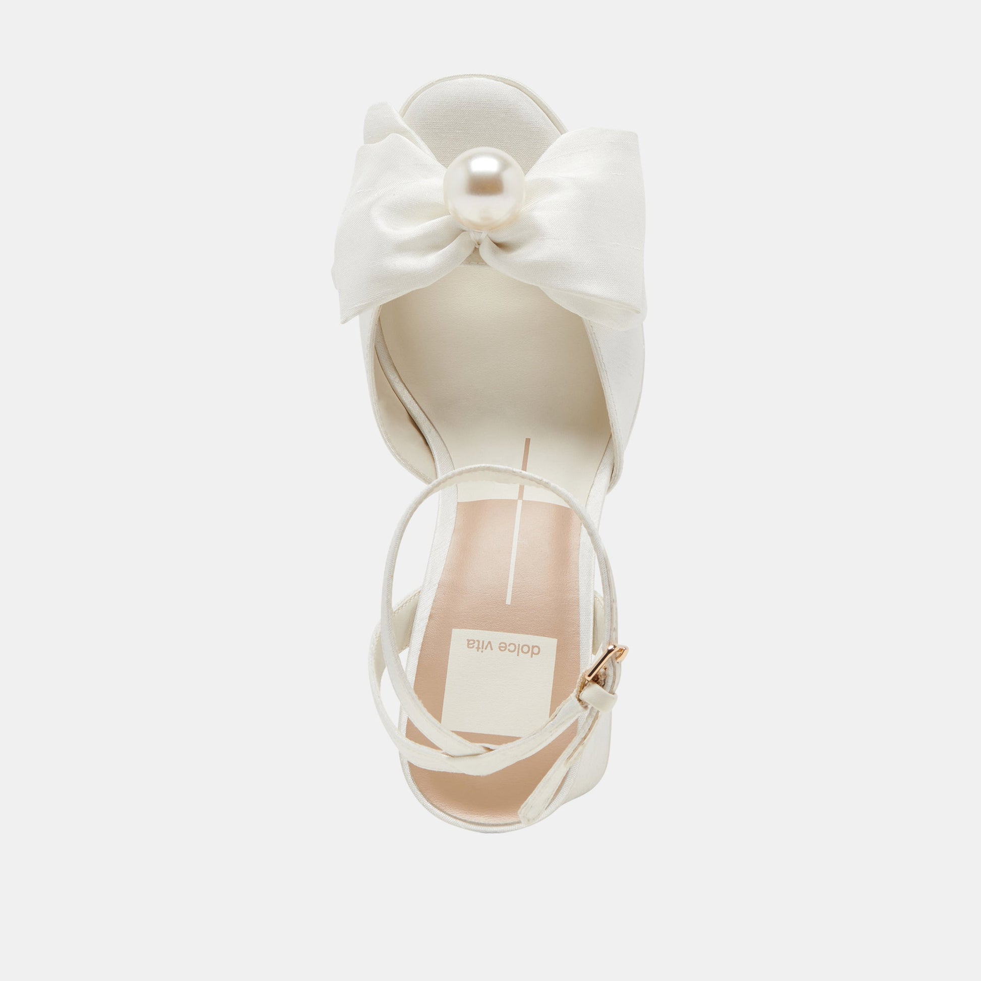 Dolce Vita PATTON HEELS IVORY SATIN
 – Dolce Vita