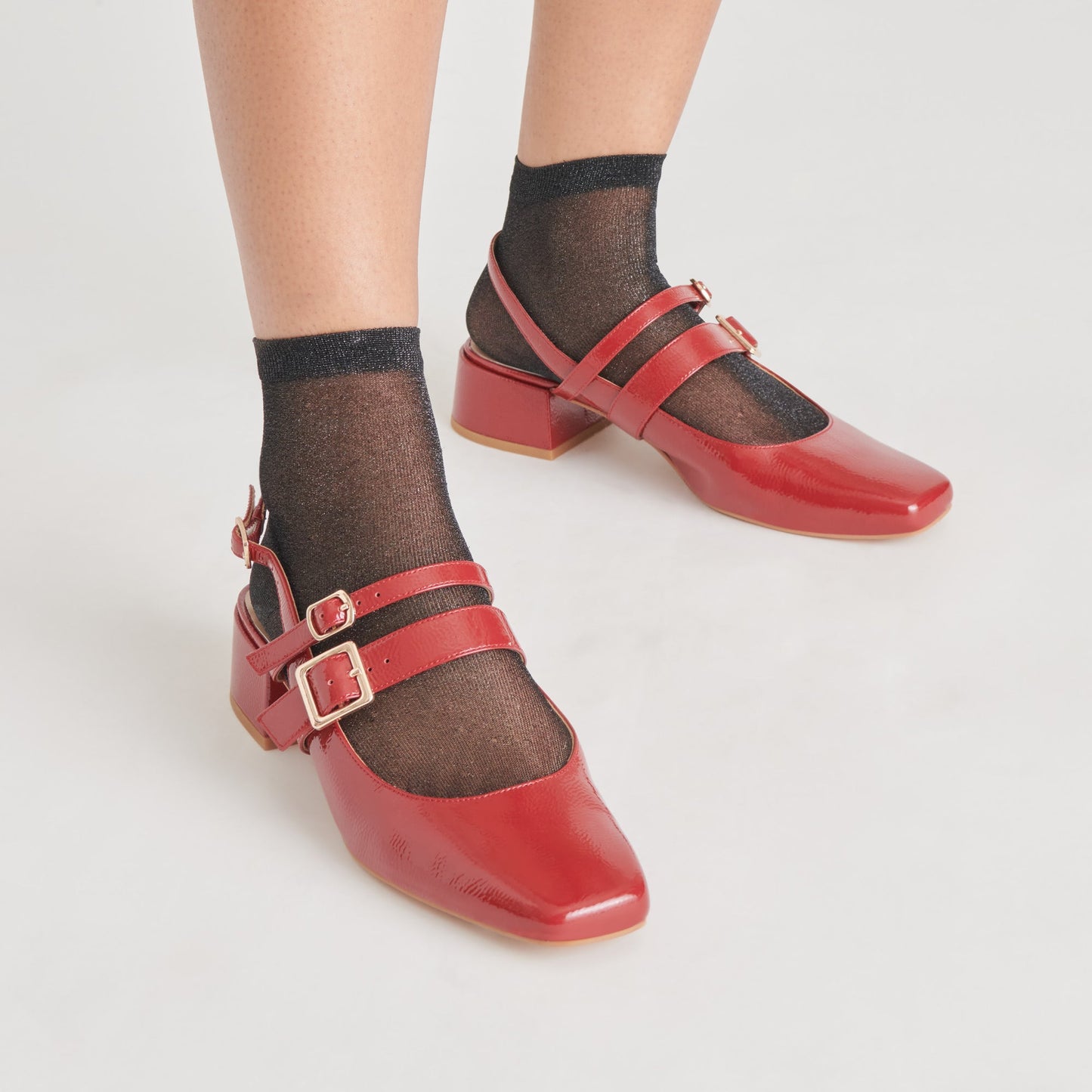 Dolce Vita PATZY HEELS CRIMSON CRINKLE PATENT LEATHER
 – Dolce Vita