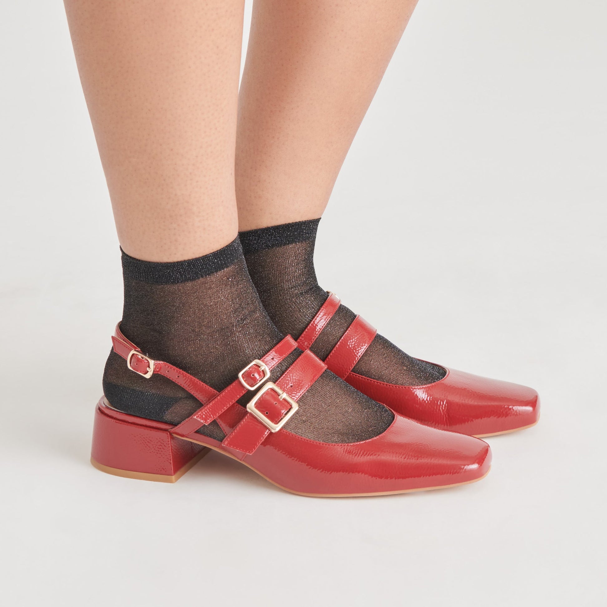 Dolce Vita PATZY HEELS CRIMSON CRINKLE PATENT LEATHER
 – Dolce Vita