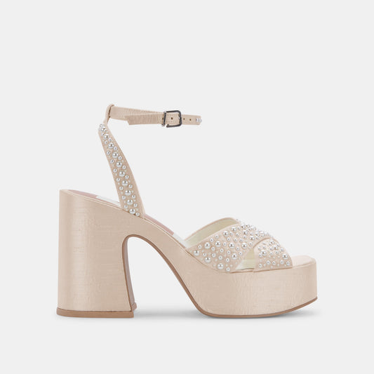 Dolce Vita WESSI PEARL HEELS VANILLA PEARLS
 – Dolce Vita