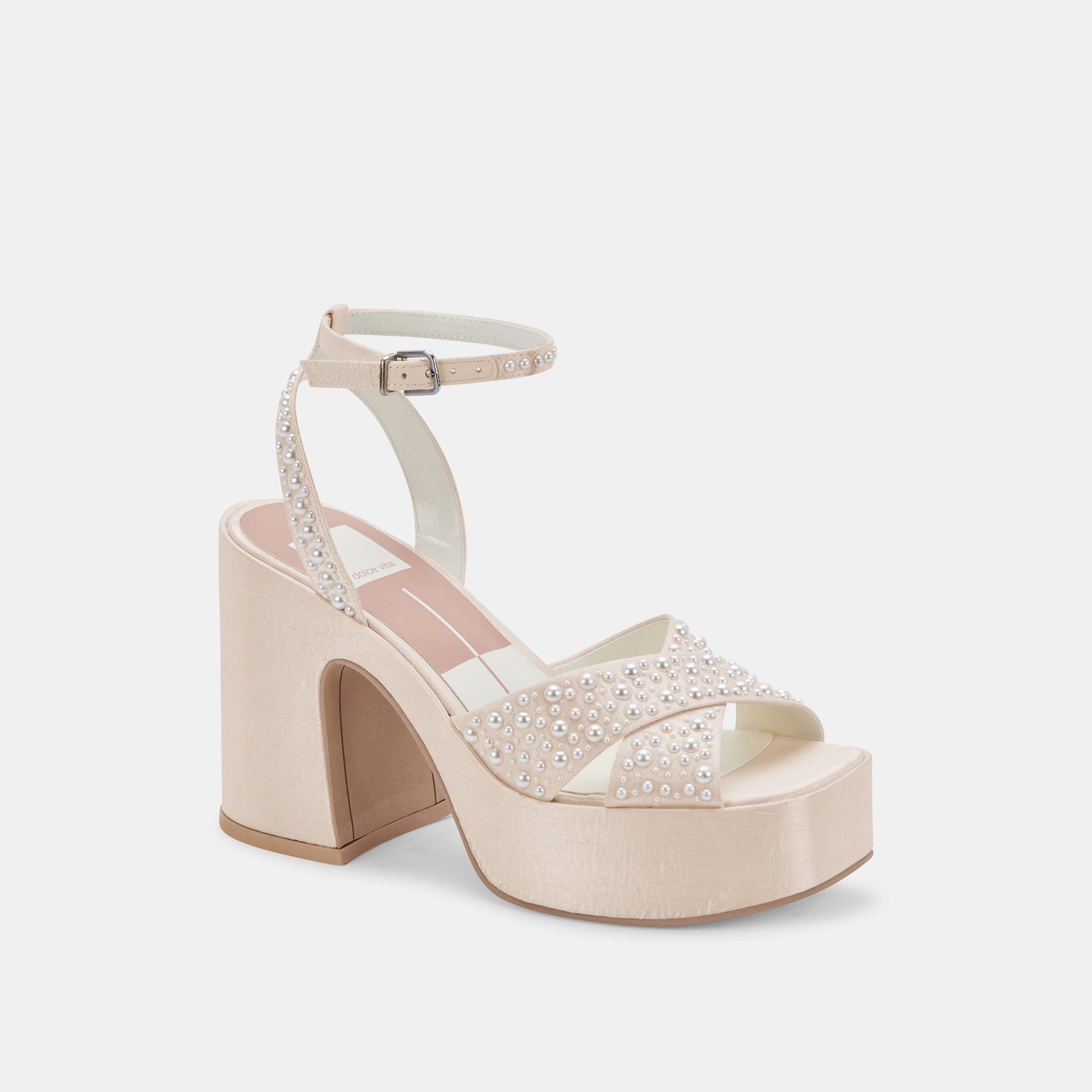 Dolce Vita WESSI PEARL HEELS VANILLA PEARLS
 – Dolce Vita