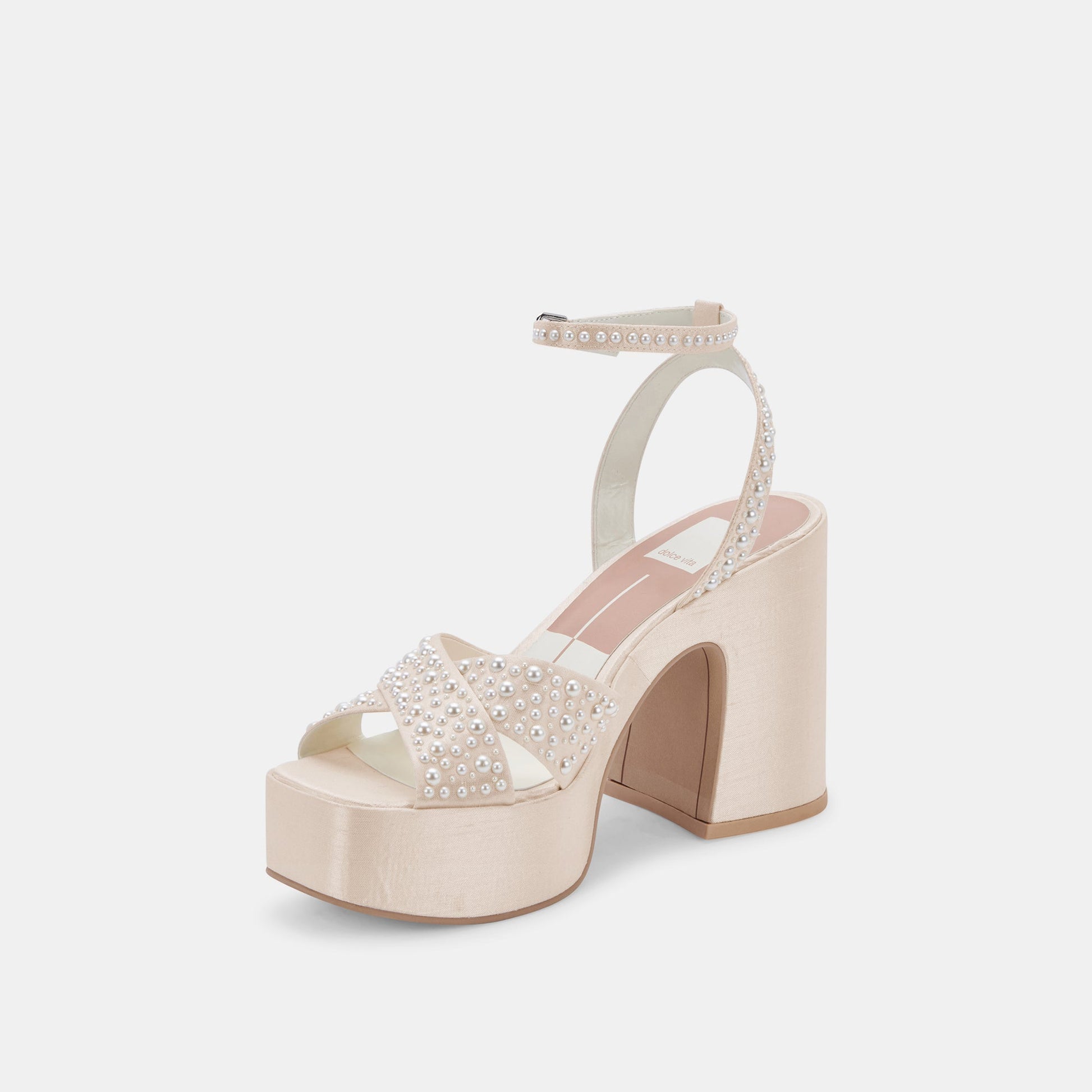 Dolce Vita WESSI PEARL HEELS VANILLA PEARLS
 – Dolce Vita