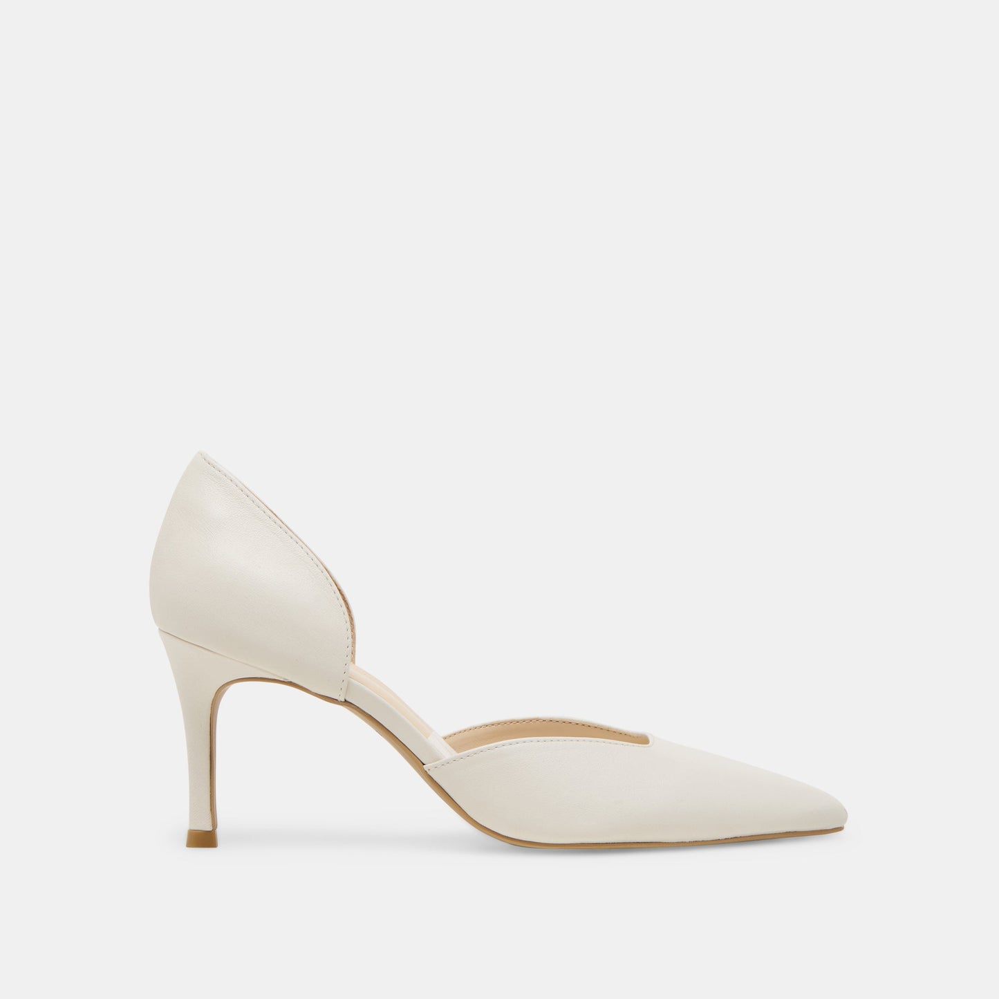 Dolce Vita ELOY HEELS WHITE LEATHER
 – Dolce Vita