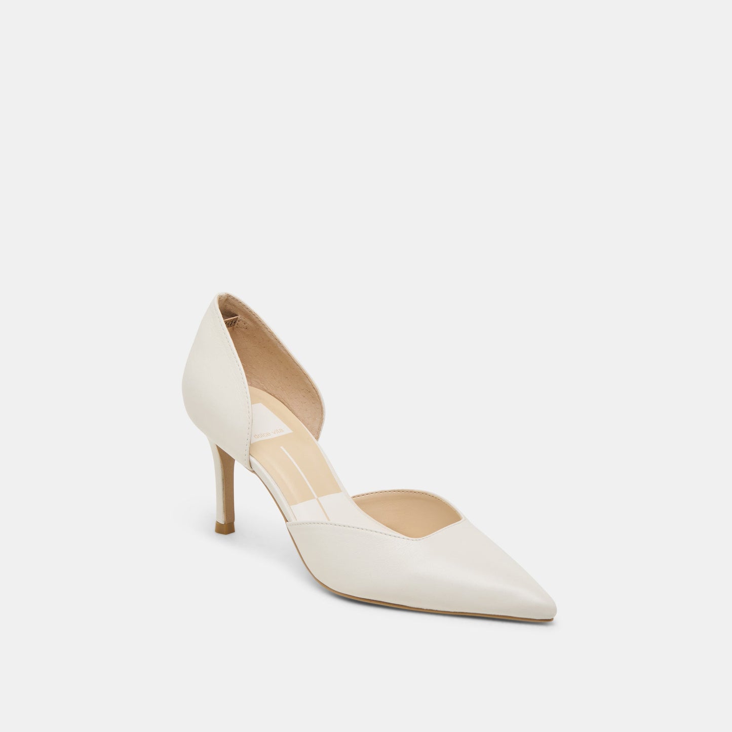 Dolce Vita ELOY HEELS WHITE LEATHER
 – Dolce Vita