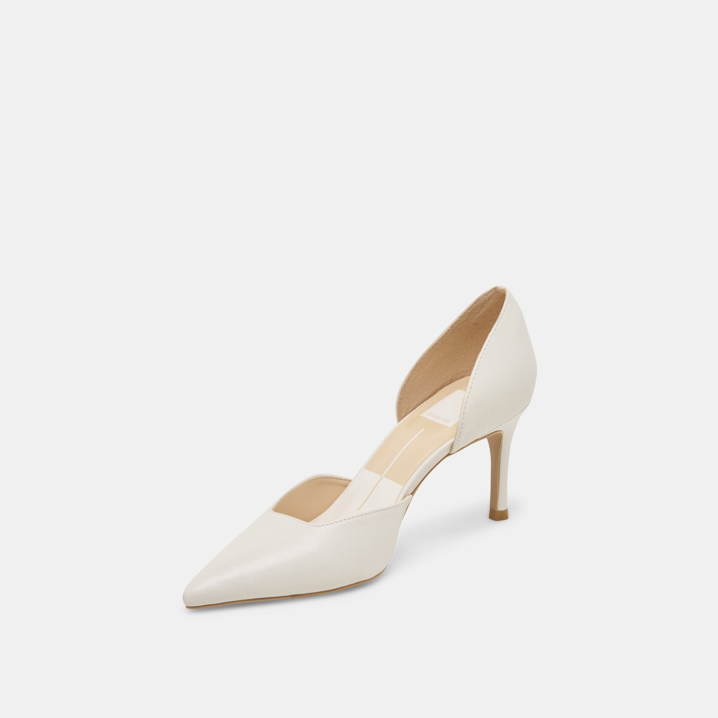 Dolce Vita ELOY HEELS WHITE LEATHER
 – Dolce Vita