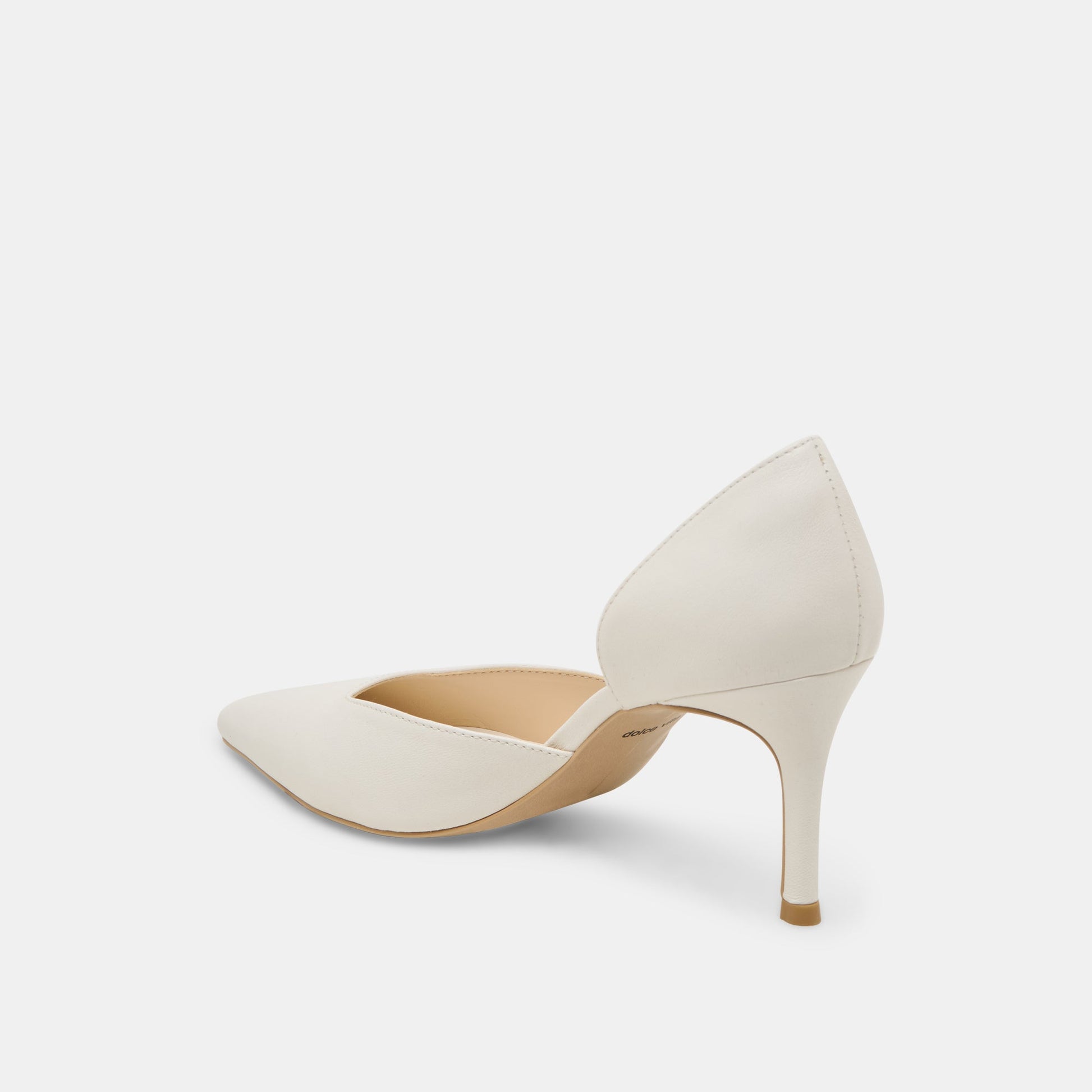 Dolce Vita ELOY HEELS WHITE LEATHER
 – Dolce Vita
