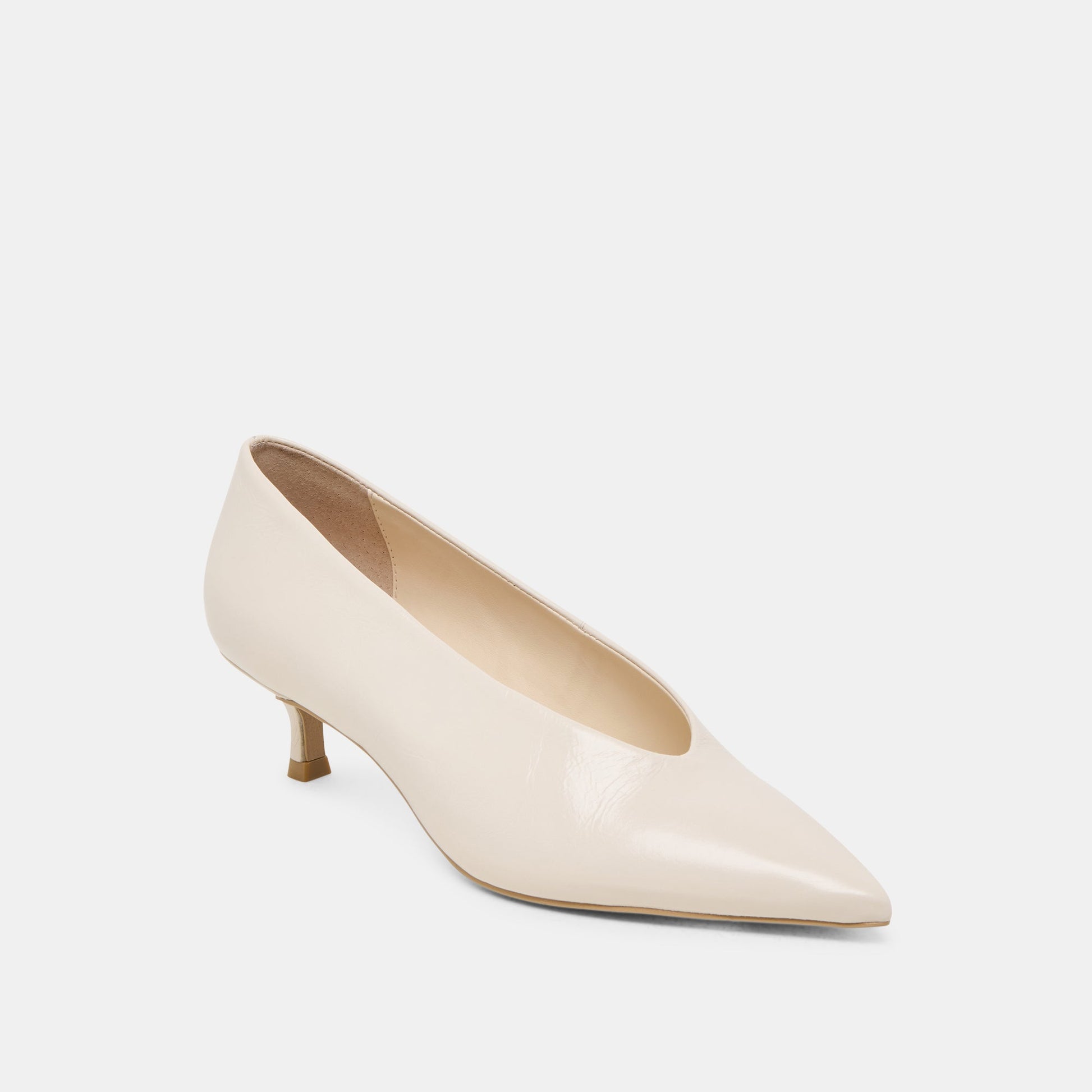 Dolce Vita ALWYN HEELS BONE CRINKLE PATENT
 – Dolce Vita