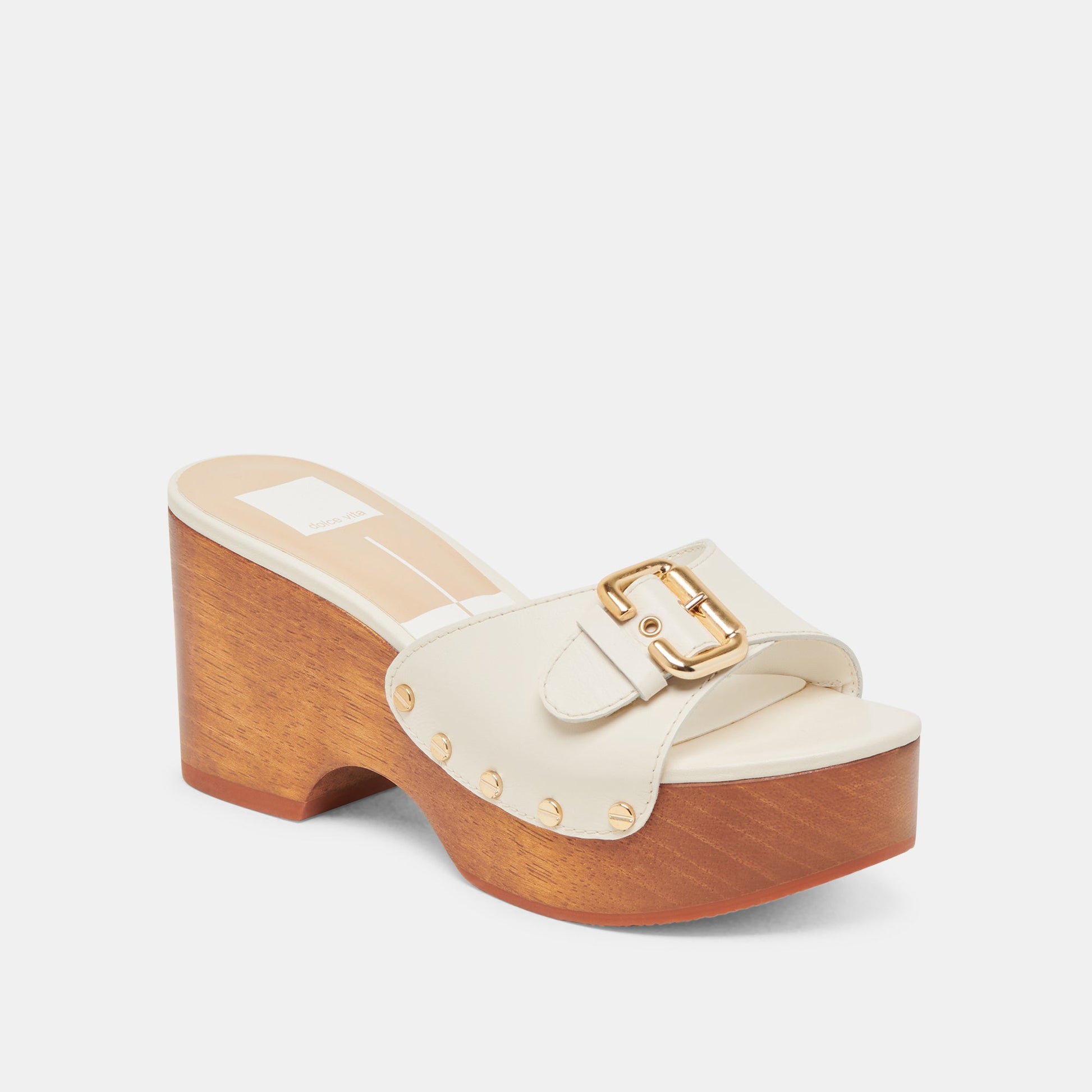 Dolce Vita YALAH HEELS OFF WHITE LEATHER
 – Dolce Vita