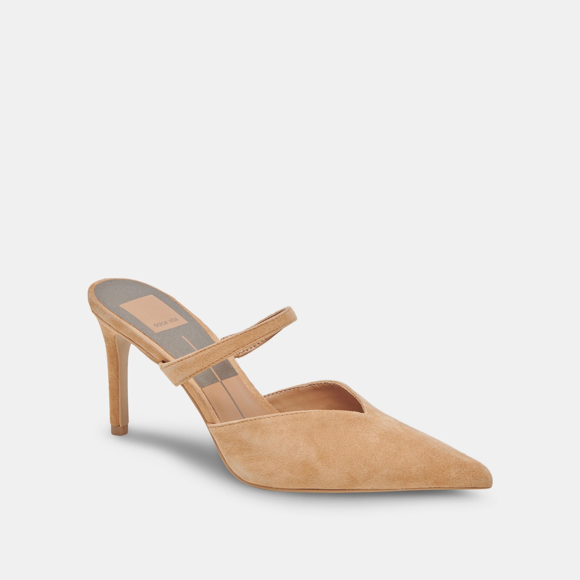 Dolce Vita KANIKA WIDE HEELS TAN SUEDE
 – Dolce Vita