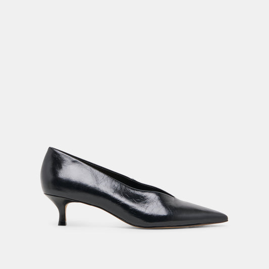 Dolce Vita ALWYN HEELS MIDNIGHT CRINKLE PATENT
 – Dolce Vita