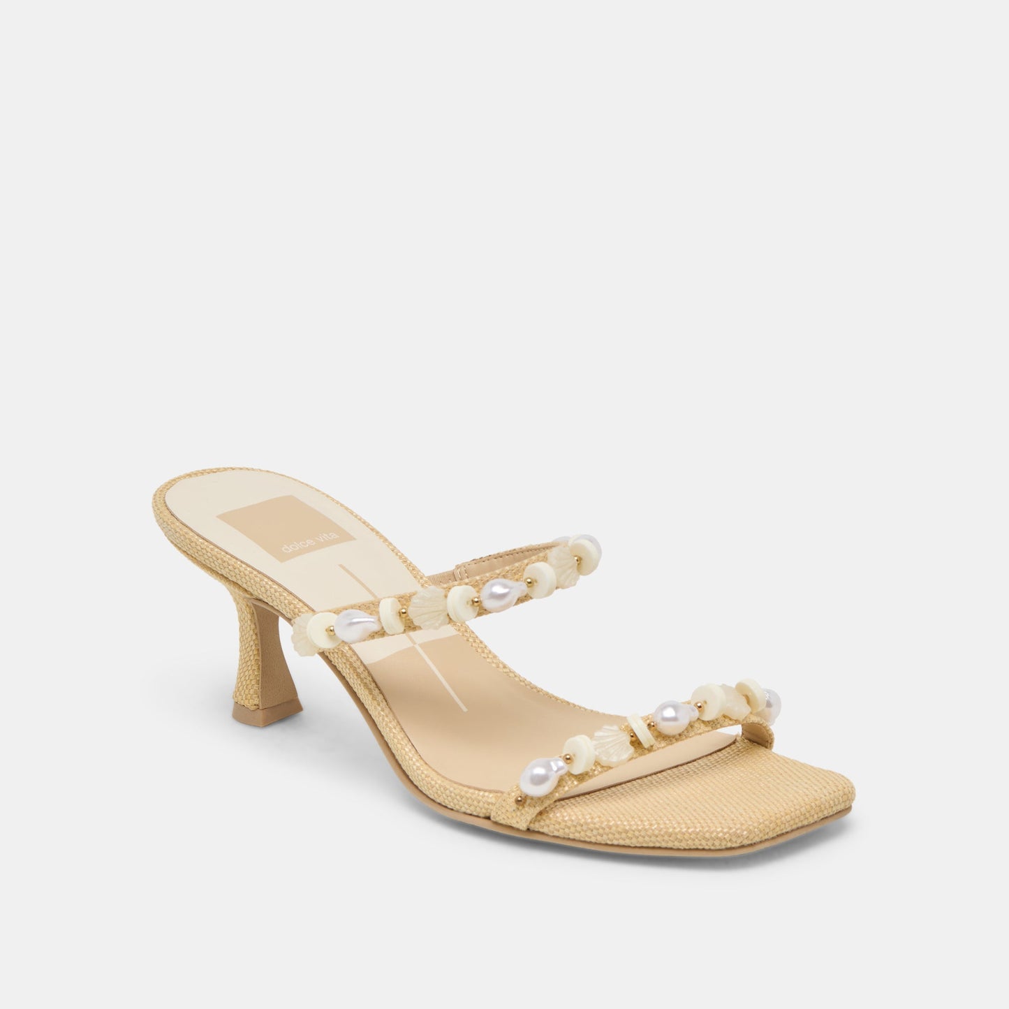 Dolce Vita GRASON HEELS LT NATURAL RAFFIA
 – Dolce Vita