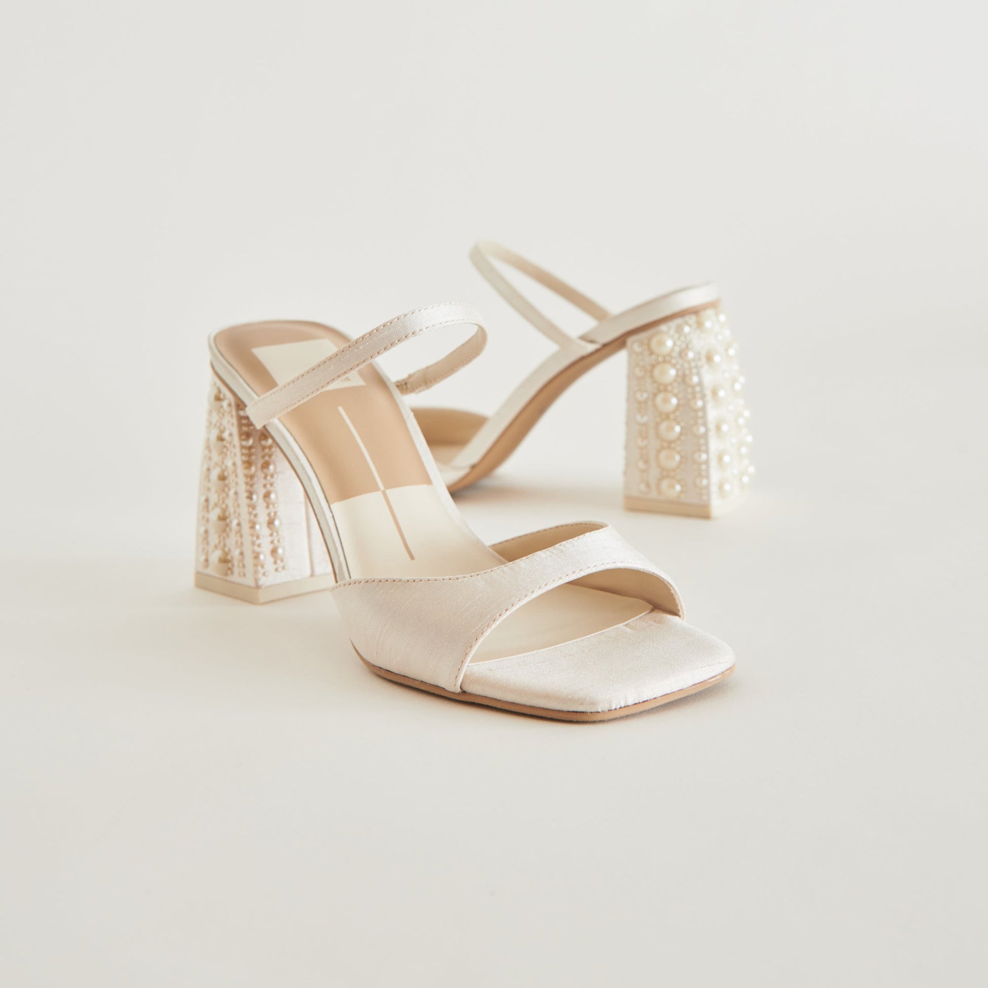 Dolce Vita JEMMY PEARL HEELS VANILLA SILK
 – Dolce Vita