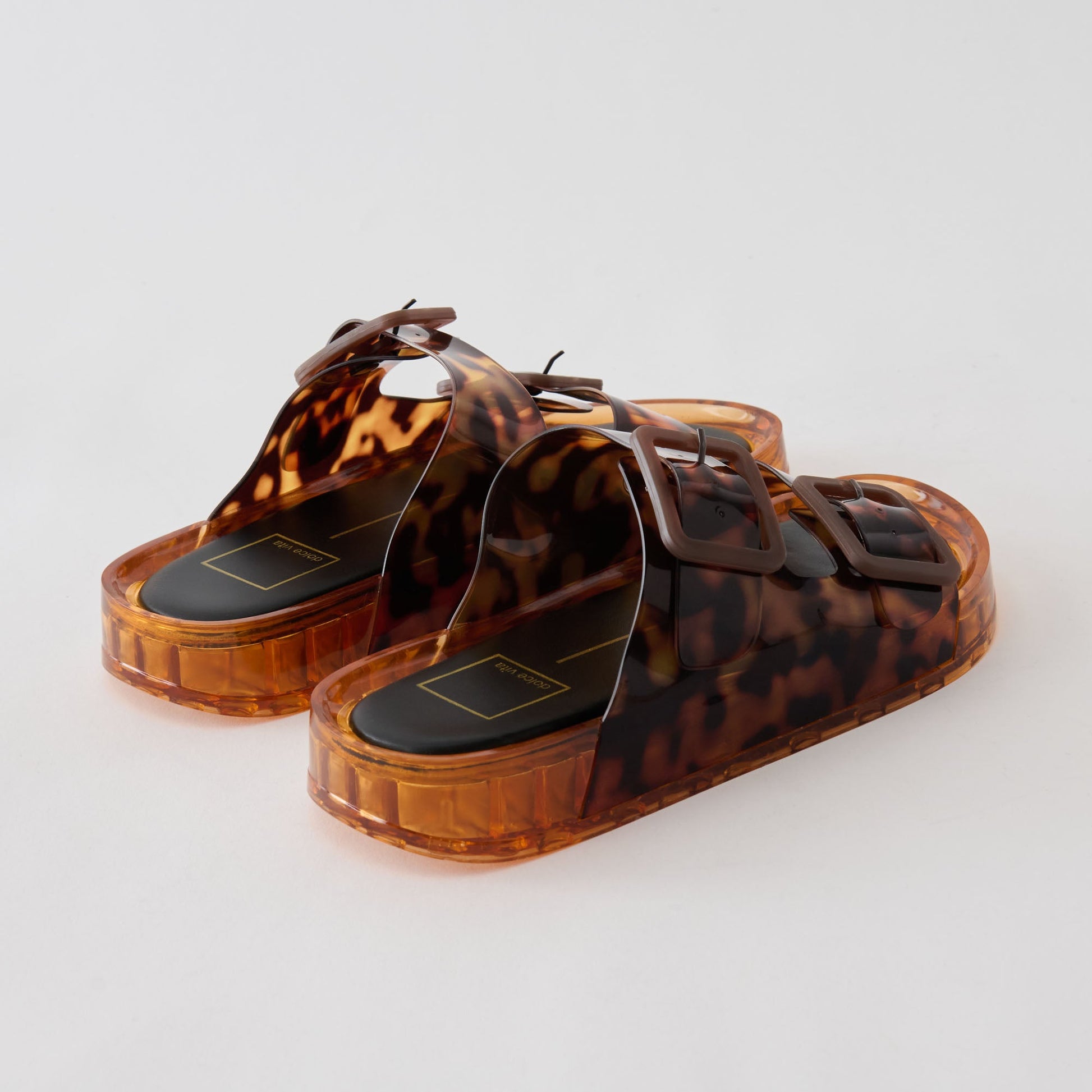 Dolce Vita Julio Tortoise Vinyl Sandals