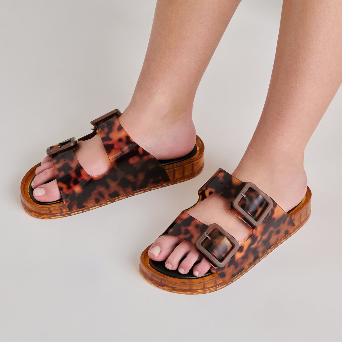 Dolce Vita Julio Tortoise Vinyl Sandals