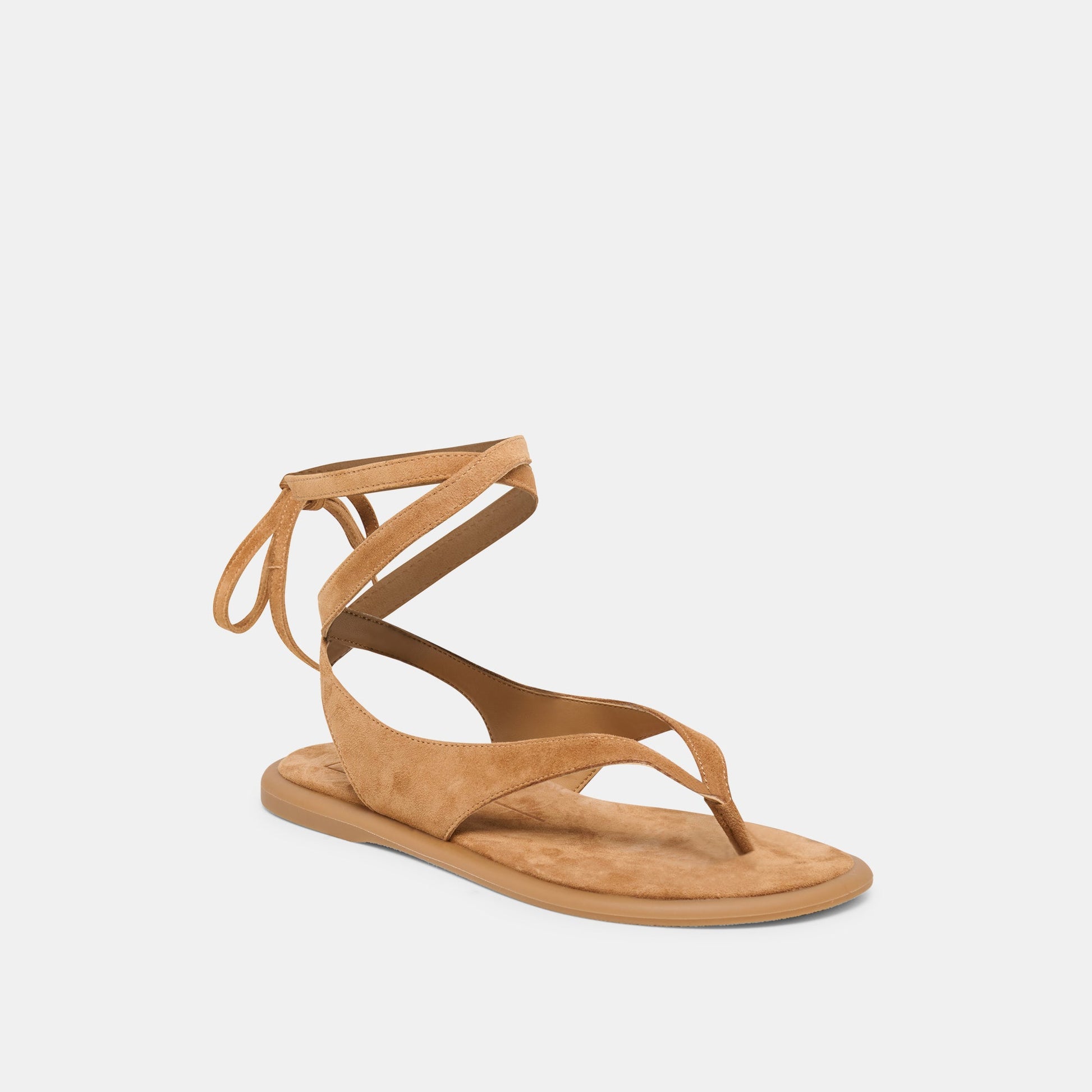 Dolce Vita Jayden Teak Suede Sandals