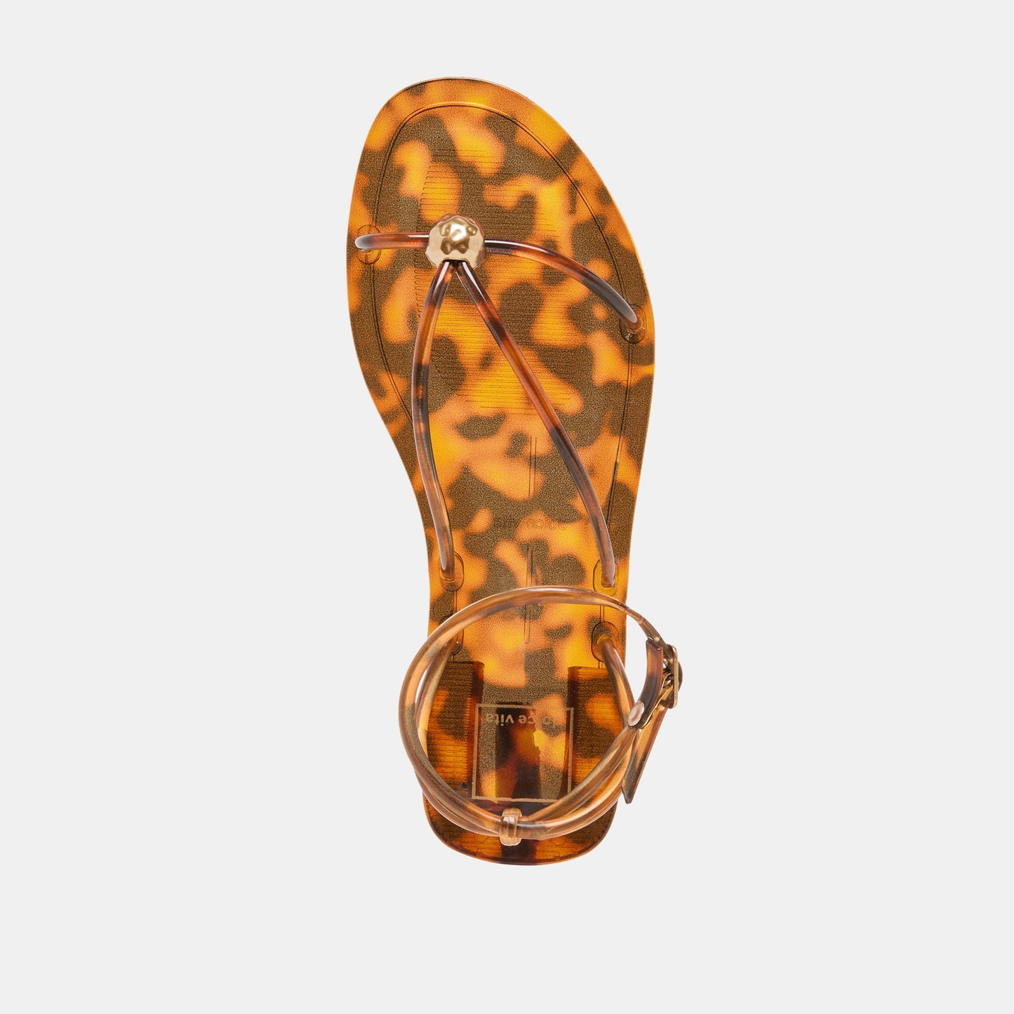 Dolce Vita Kenley Vinyl Tortoise Jelly Sandals