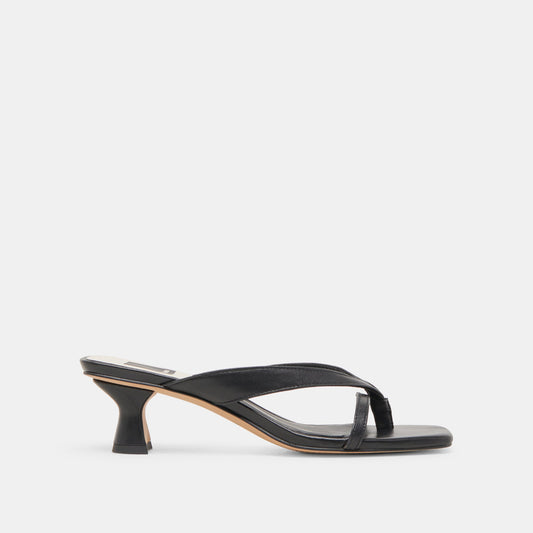 Dolce Vita BREVEL HEELS ONYX LEATHER
 – Dolce Vita