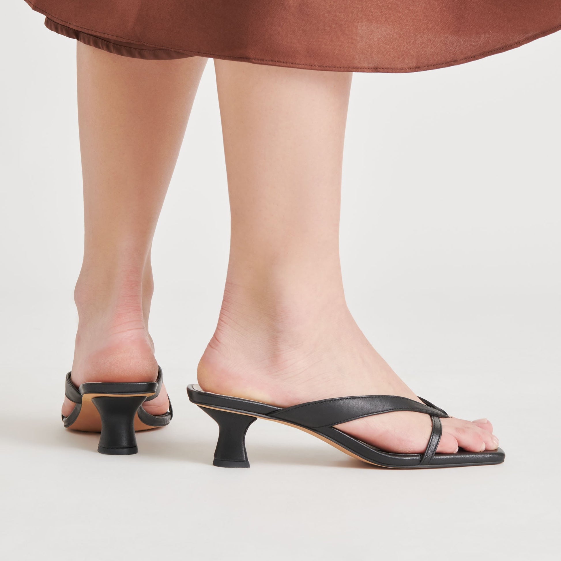 Dolce Vita BREVEL HEELS ONYX LEATHER
 – Dolce Vita