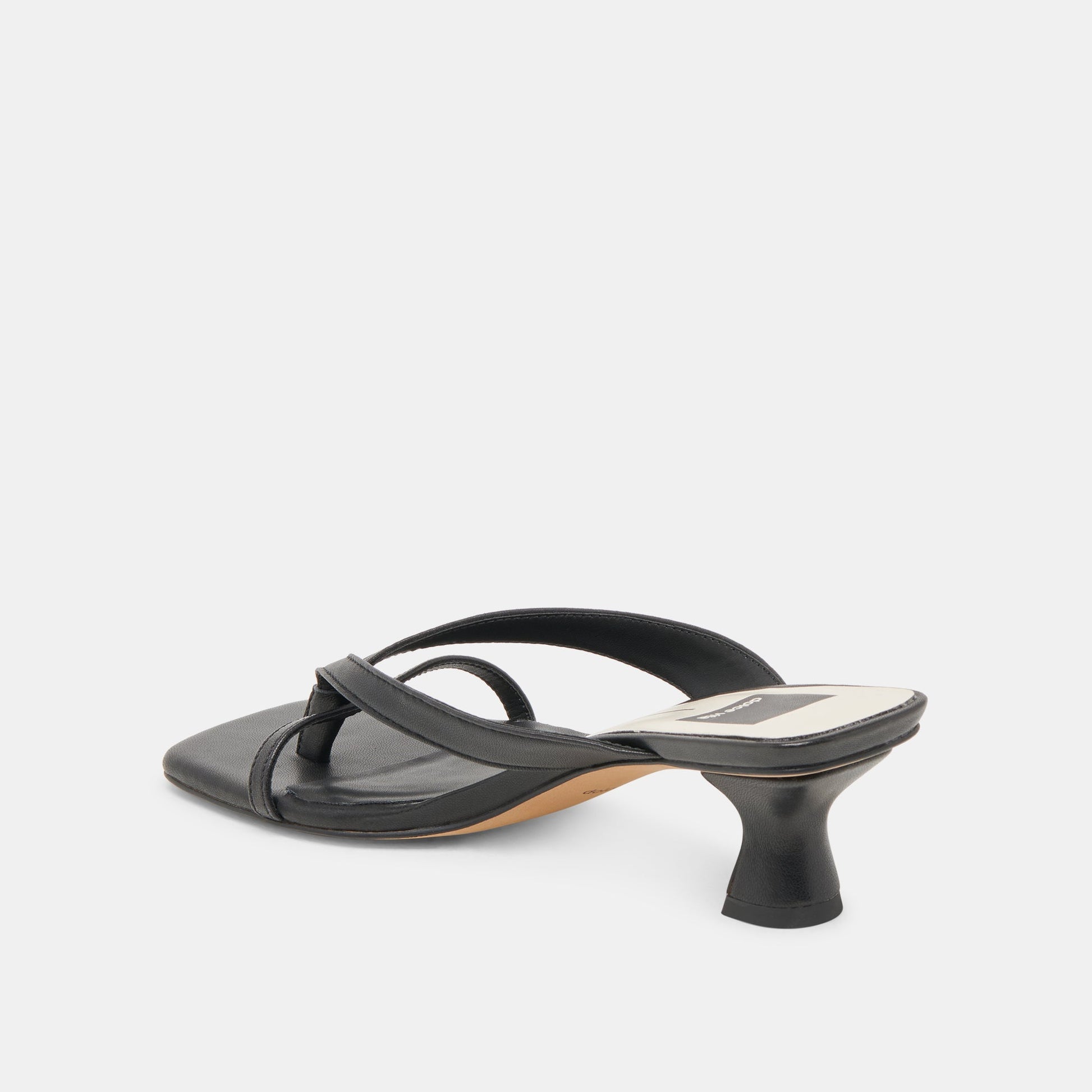 Dolce Vita BREVEL HEELS ONYX LEATHER
 – Dolce Vita