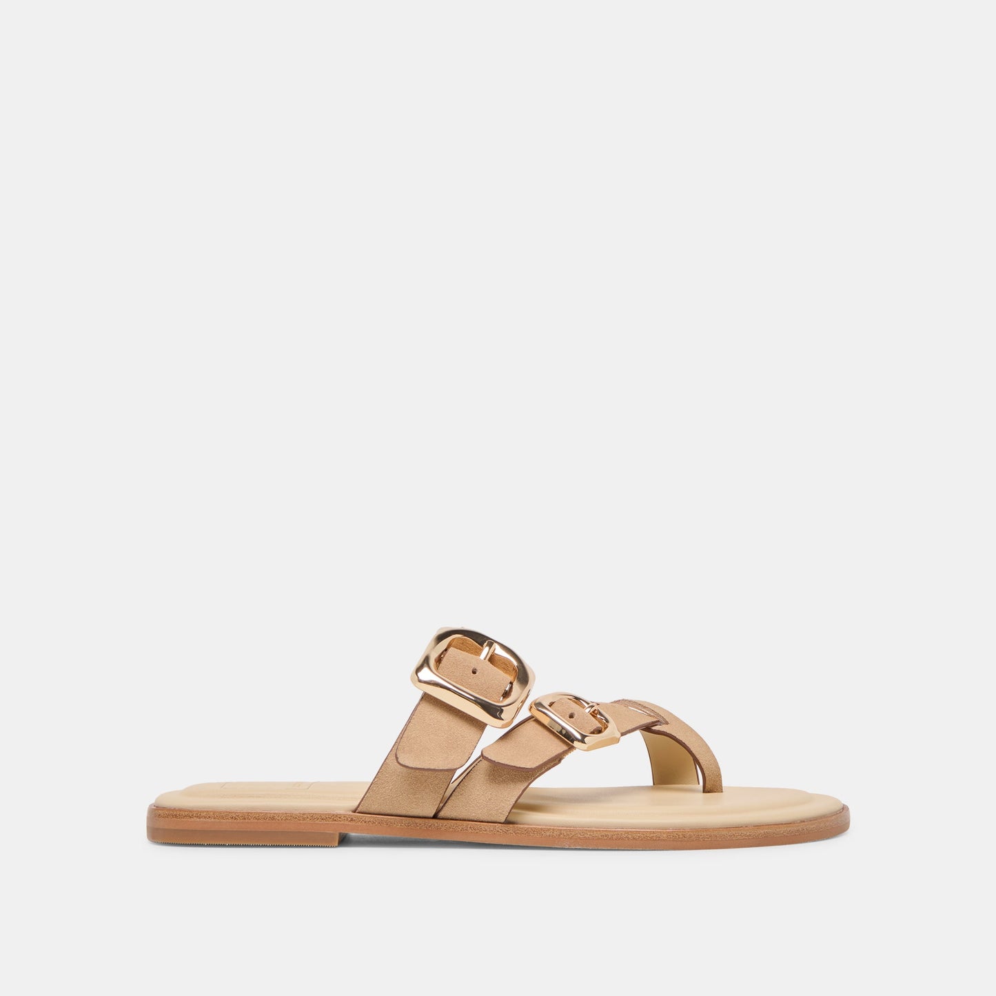Dolce Vita Shore Camel Suede Sandals