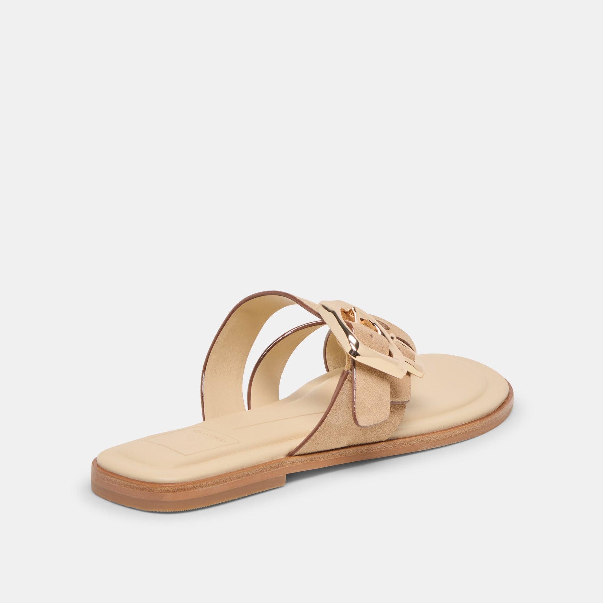 Dolce Vita Shore Camel Suede Sandals