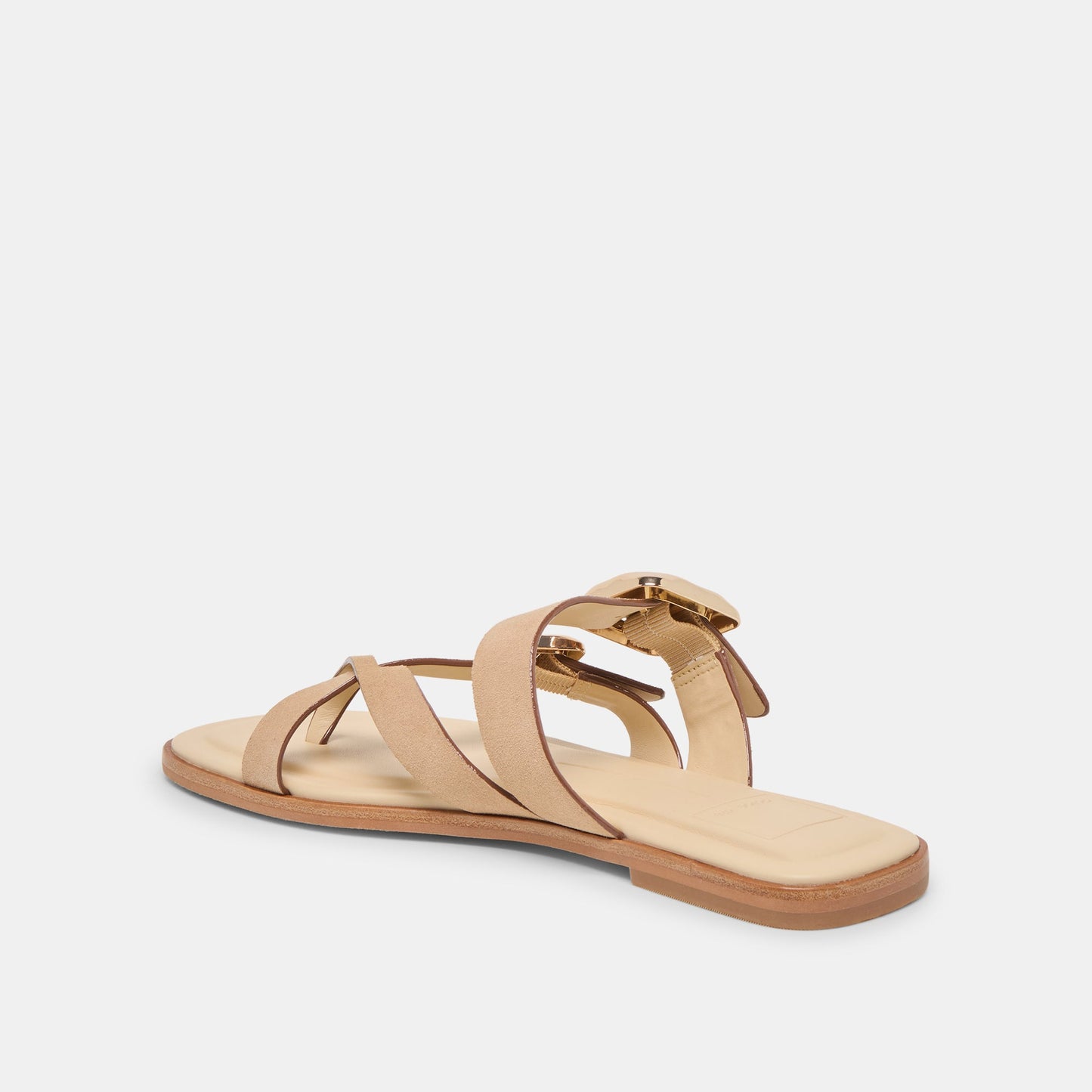 Dolce Vita Shore Camel Suede Sandals