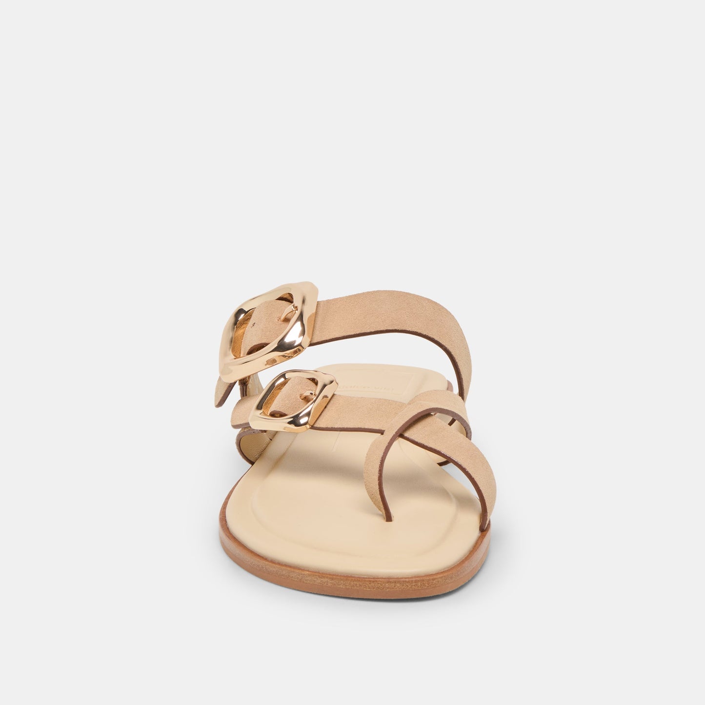 Dolce Vita Shore Camel Suede Sandals