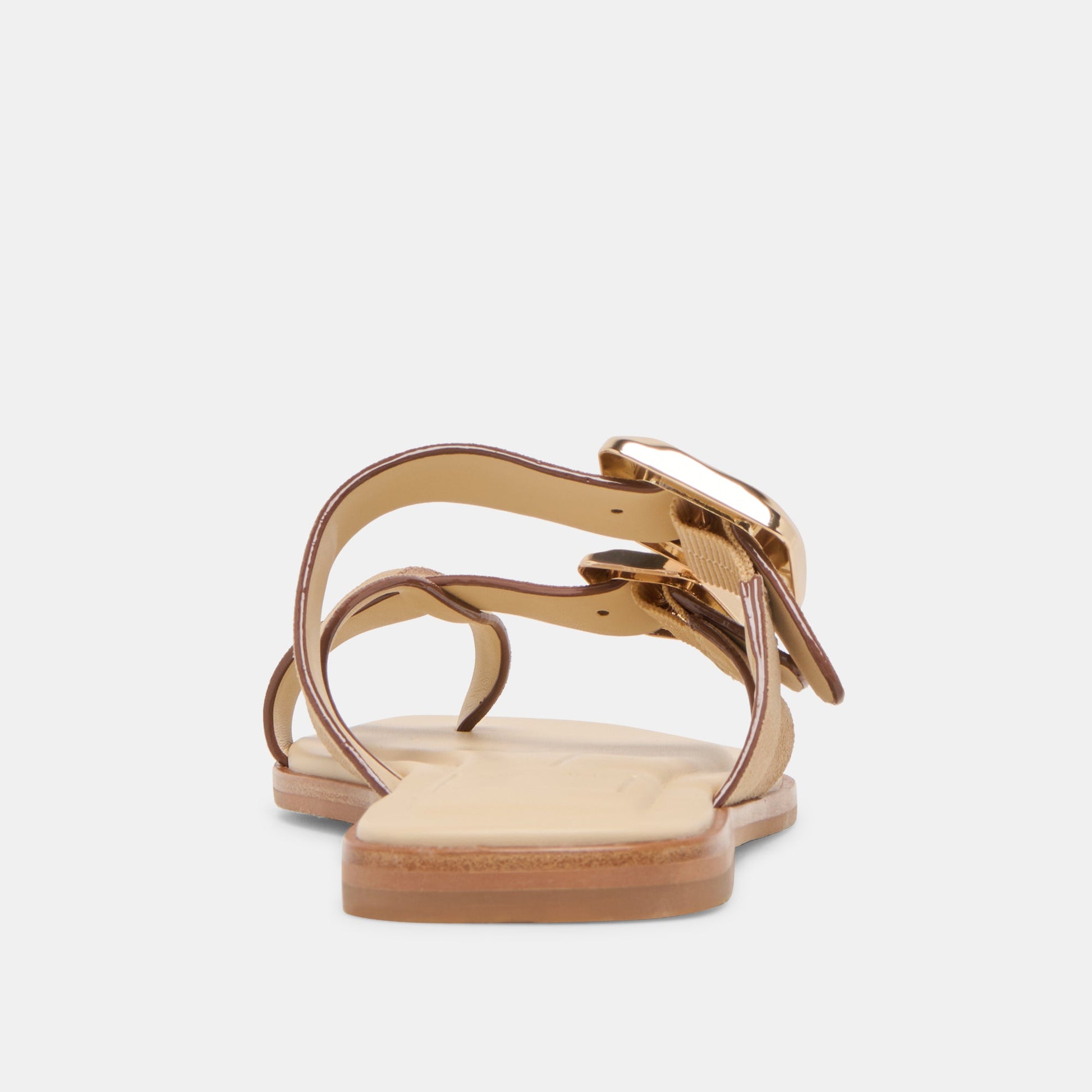Dolce Vita Shore Camel Suede Sandals