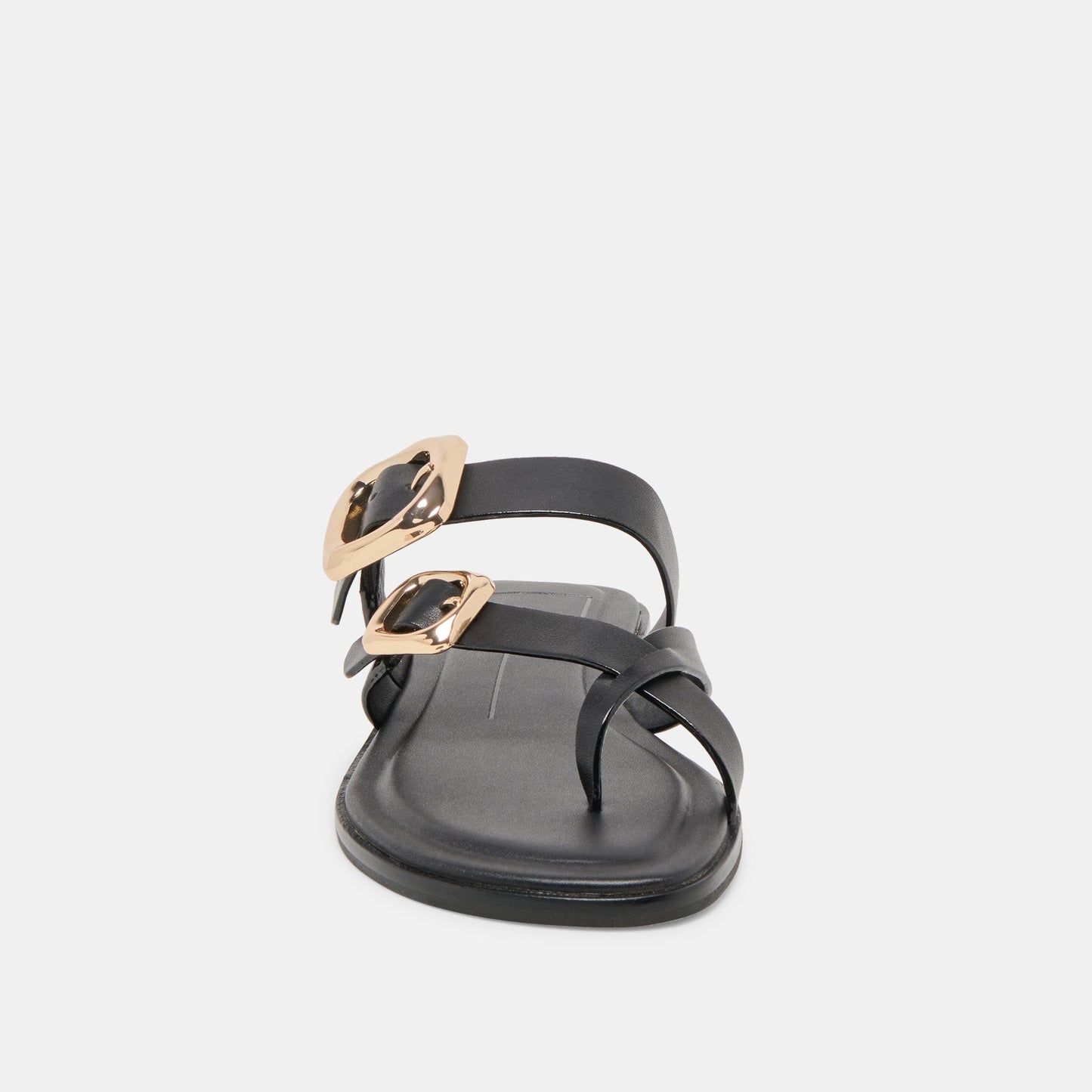 Dolce Vita Shore Black Leather Sandals