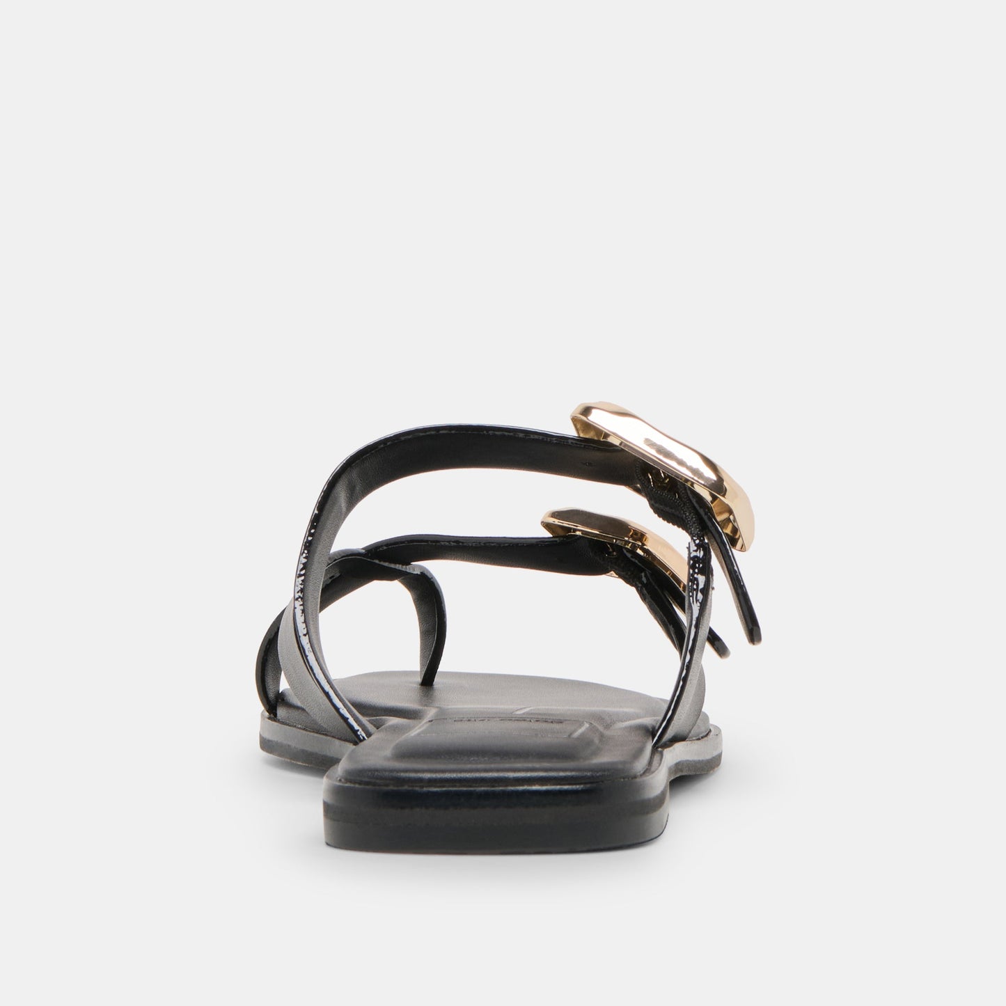 Dolce Vita Shore Black Leather Sandals