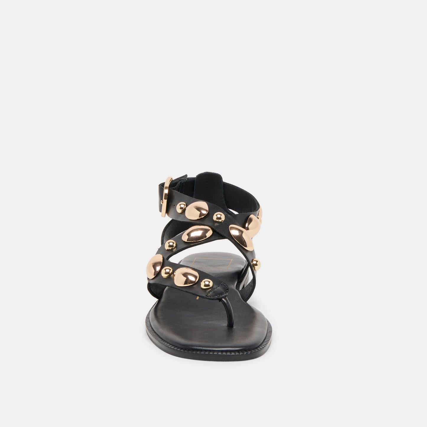 Dolce Vita Jayde Black Leather Sandals