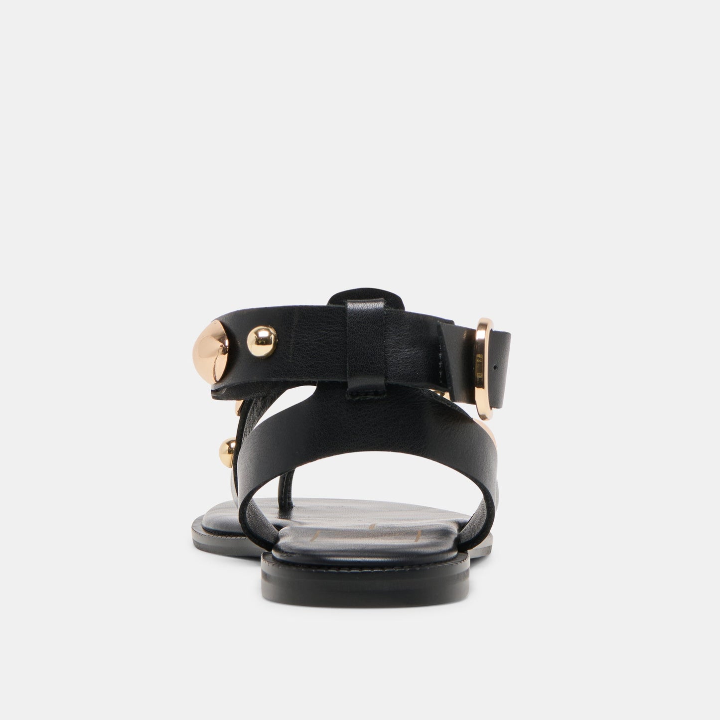Dolce Vita Jayde Black Leather Sandals