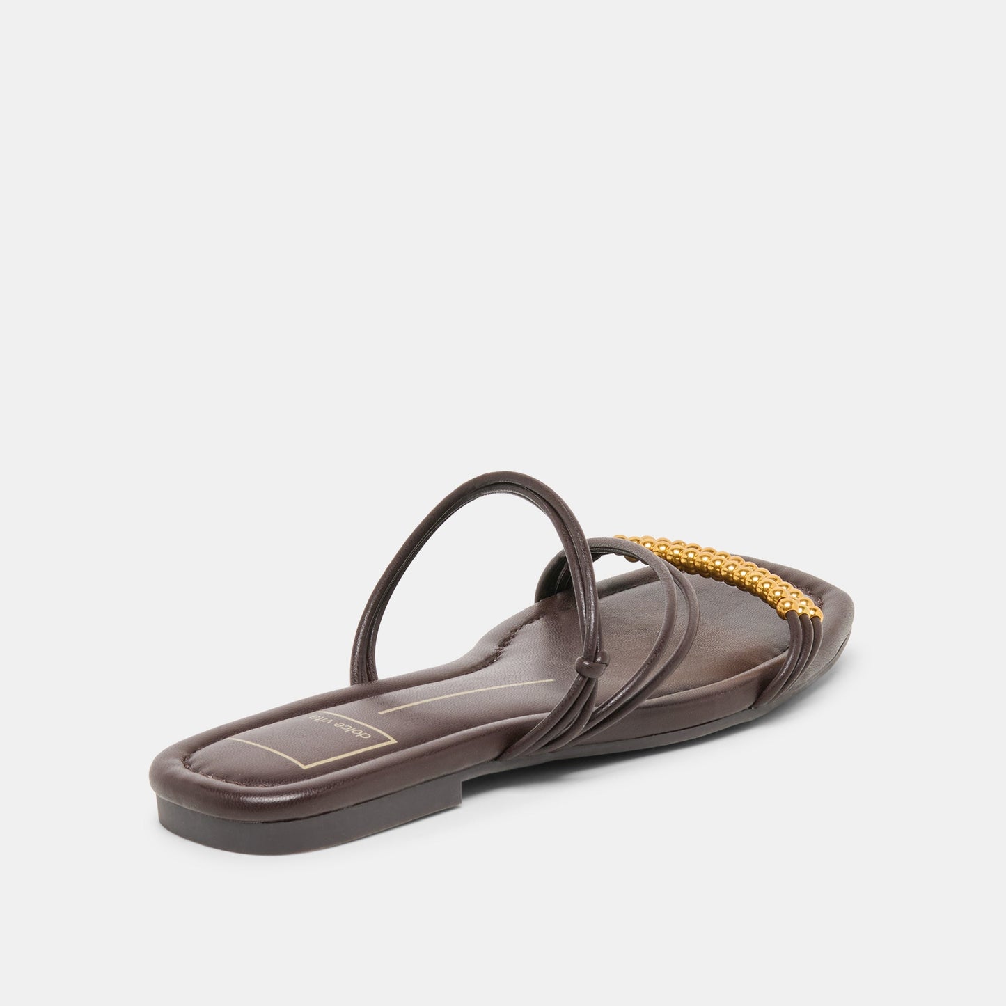 Dolce Vita LYNDEE BEAD Espresso Stella Strappy Open-Toe Sandals