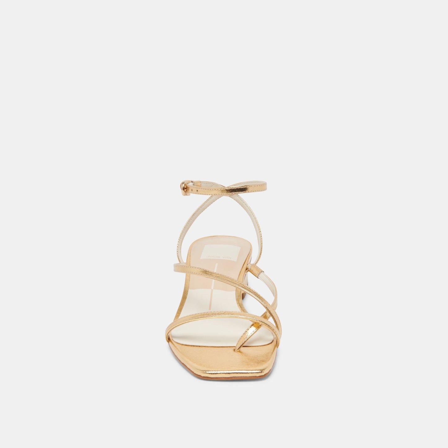 Dolce Vita Karlos Wide Gold Metallic Stella Sandals