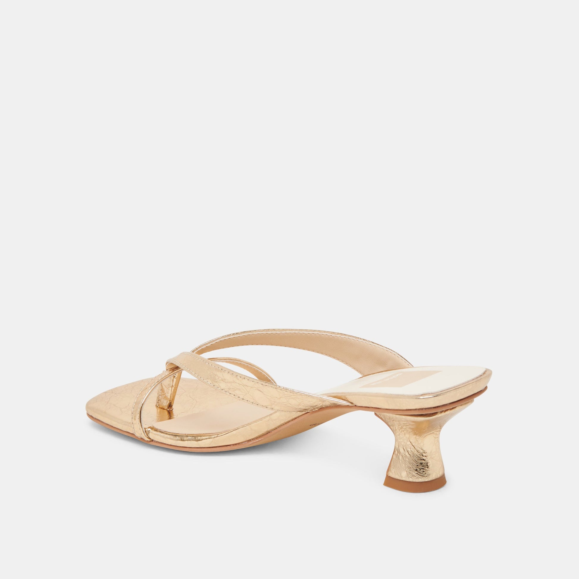 Dolce Vita BREVEL HEELS GOLD DISTRESSED LEATHER
 – Dolce Vita
