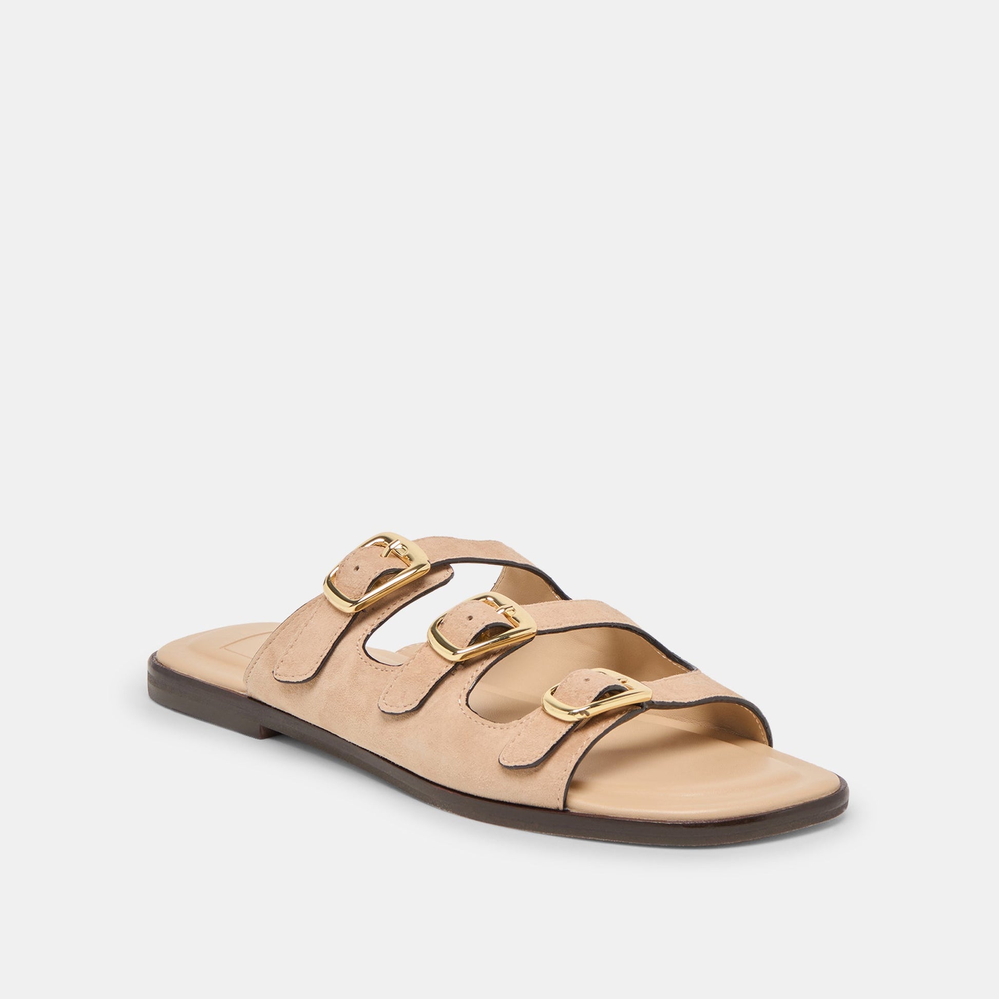 Dolce Vita Fin Bamboo Suede Sandals
