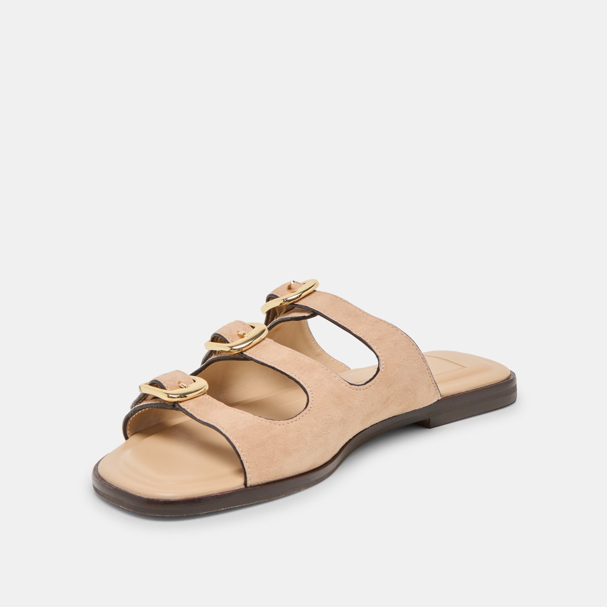 Dolce Vita Fin Bamboo Suede Sandals