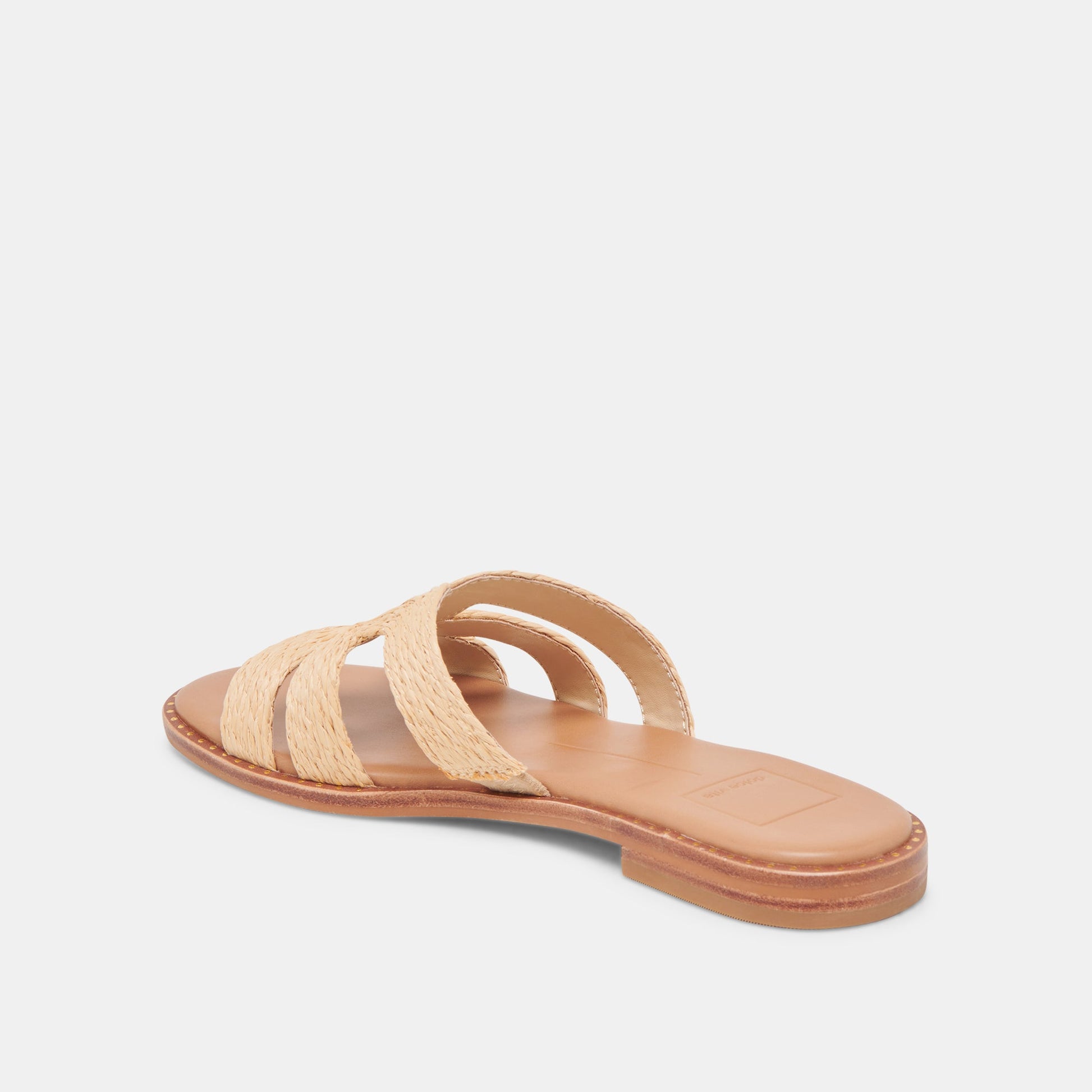 Dolce Vita EMON WIDE SANDALS LT NATURAL RAFFIA
 – Dolce Vita