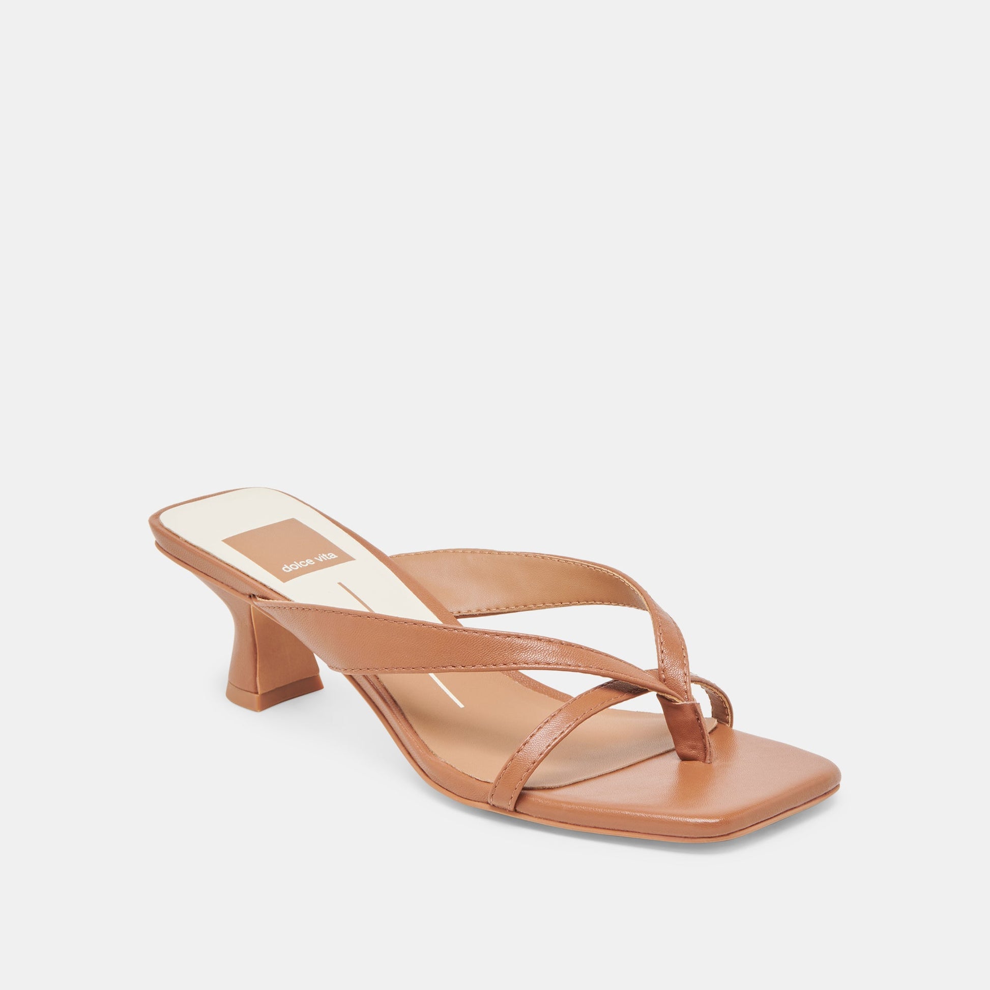 Dolce Vita BREVEL WIDE HEELS SADDLE LEATHER
 – Dolce Vita