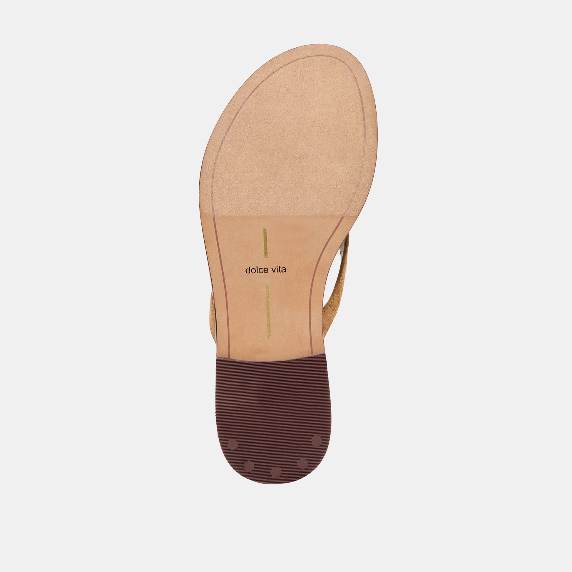 Dolce Vita Juny Teak Suede Sandals