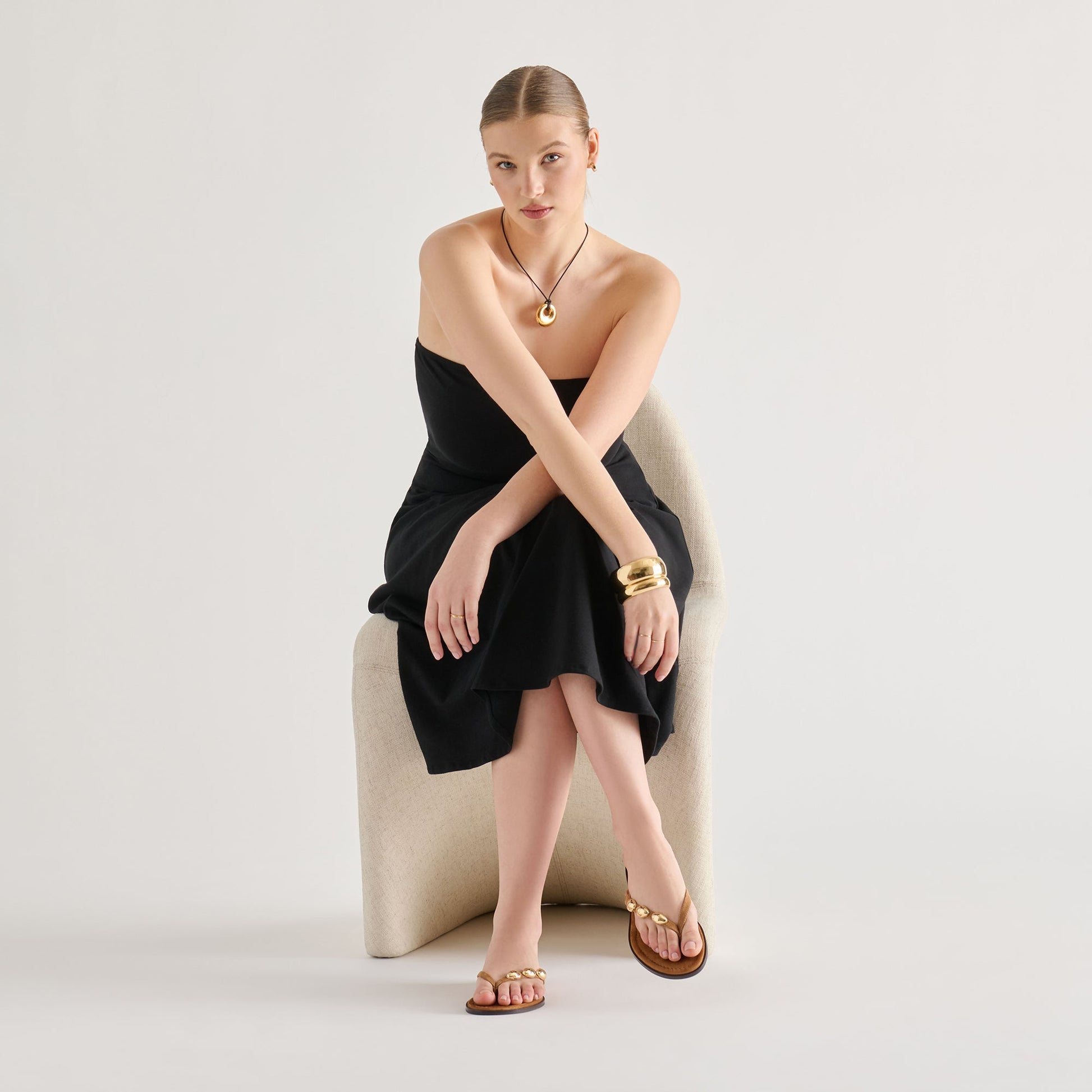 Dolce Vita Juny Teak Suede Sandals