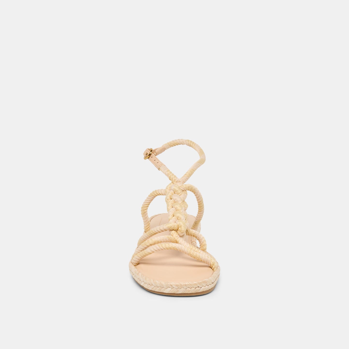 Dolce Vita ELYANA Natural Multi Rope Raffia Strappy Sandals