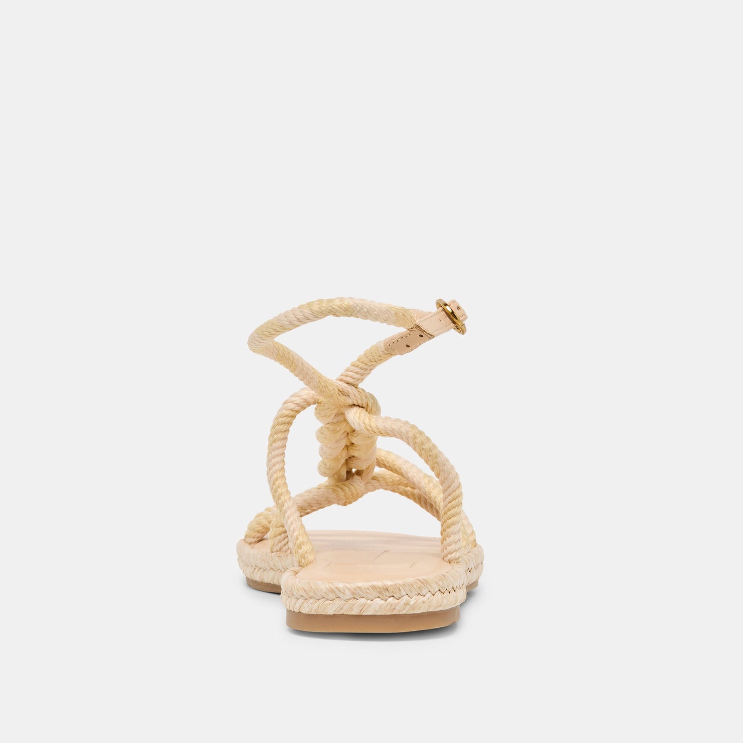 Dolce Vita ELYANA Natural Multi Rope Raffia Strappy Sandals