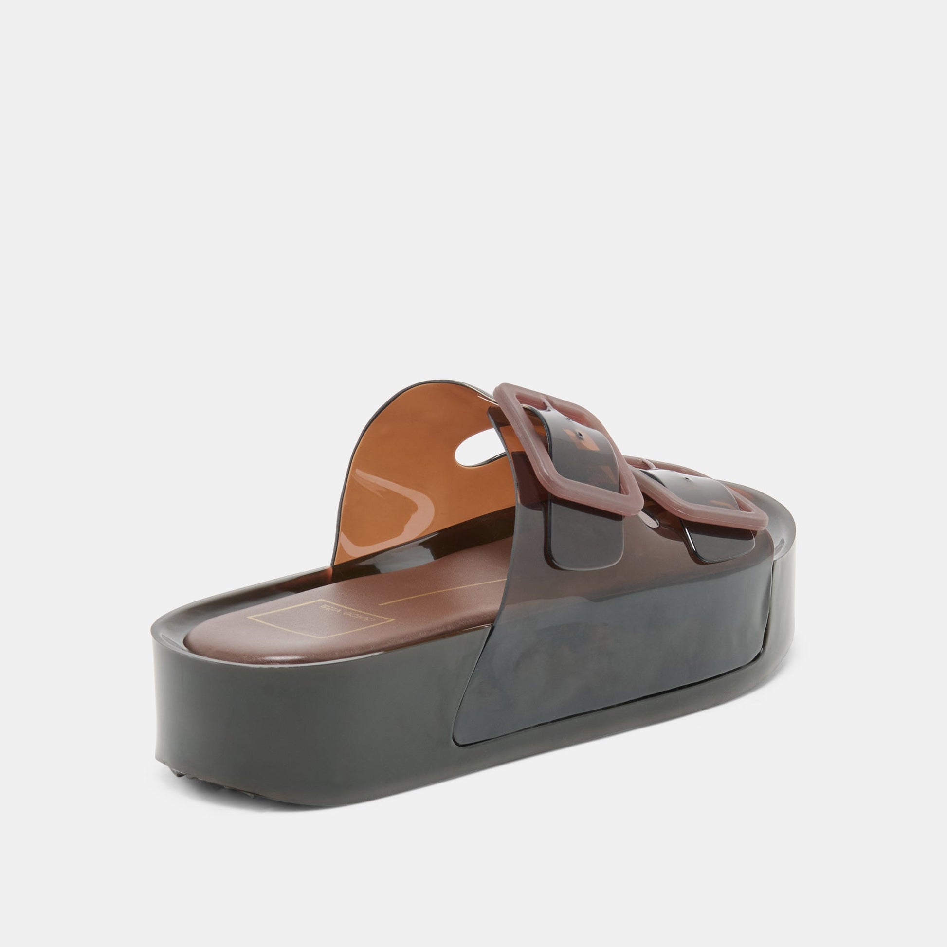 Dolce Vita JULIO X Chocolate Vinyl Jelly Platform Sandals