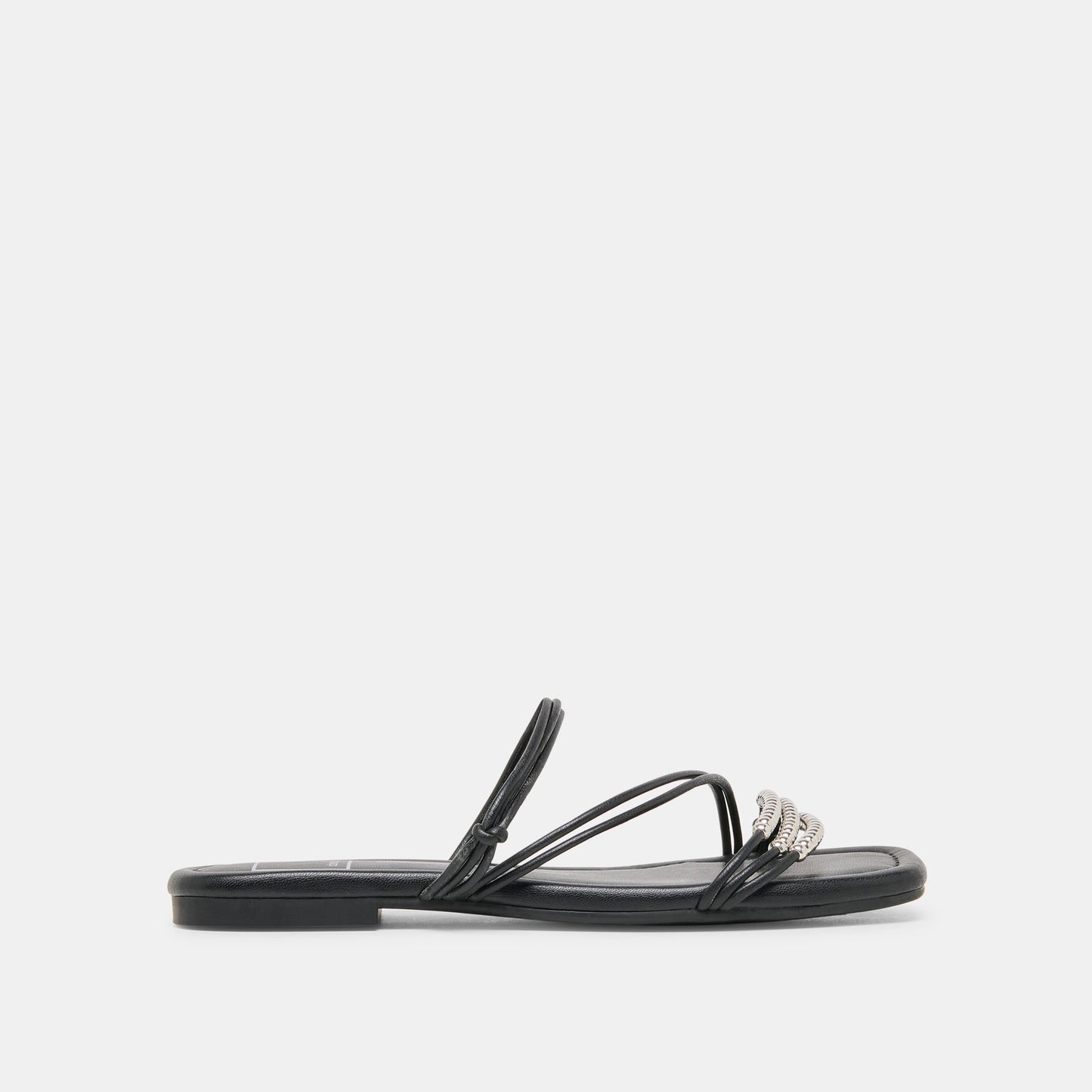 Dolce Vita LYNDEE BEAD Black Stella Strappy Open-Toe Sandals