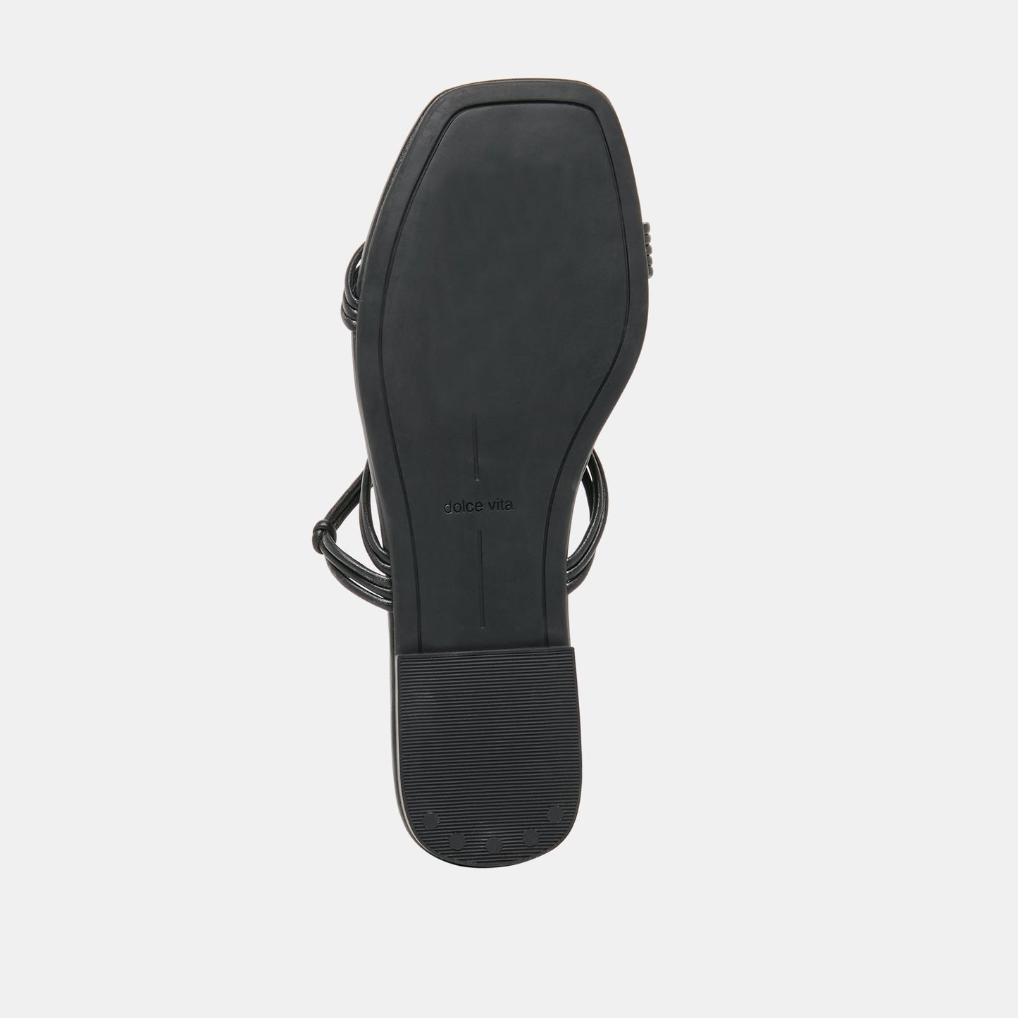Dolce Vita LYNDEE BEAD Black Stella Strappy Open-Toe Sandals
