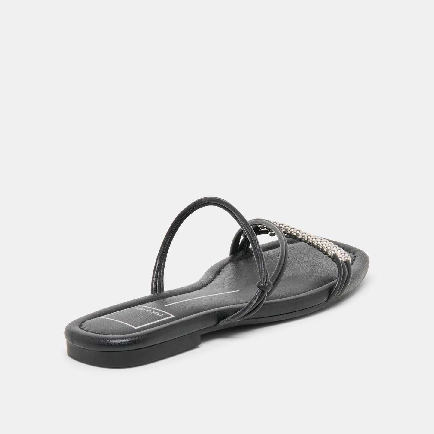 Dolce Vita LYNDEE BEAD Black Stella Strappy Open-Toe Sandals
