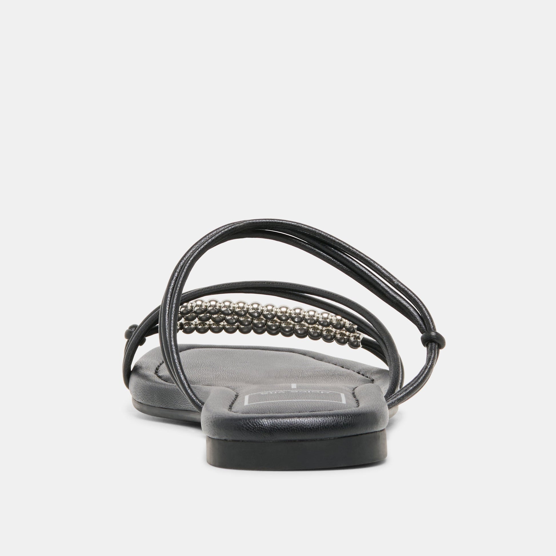 Dolce Vita LYNDEE BEAD Black Stella Strappy Open-Toe Sandals