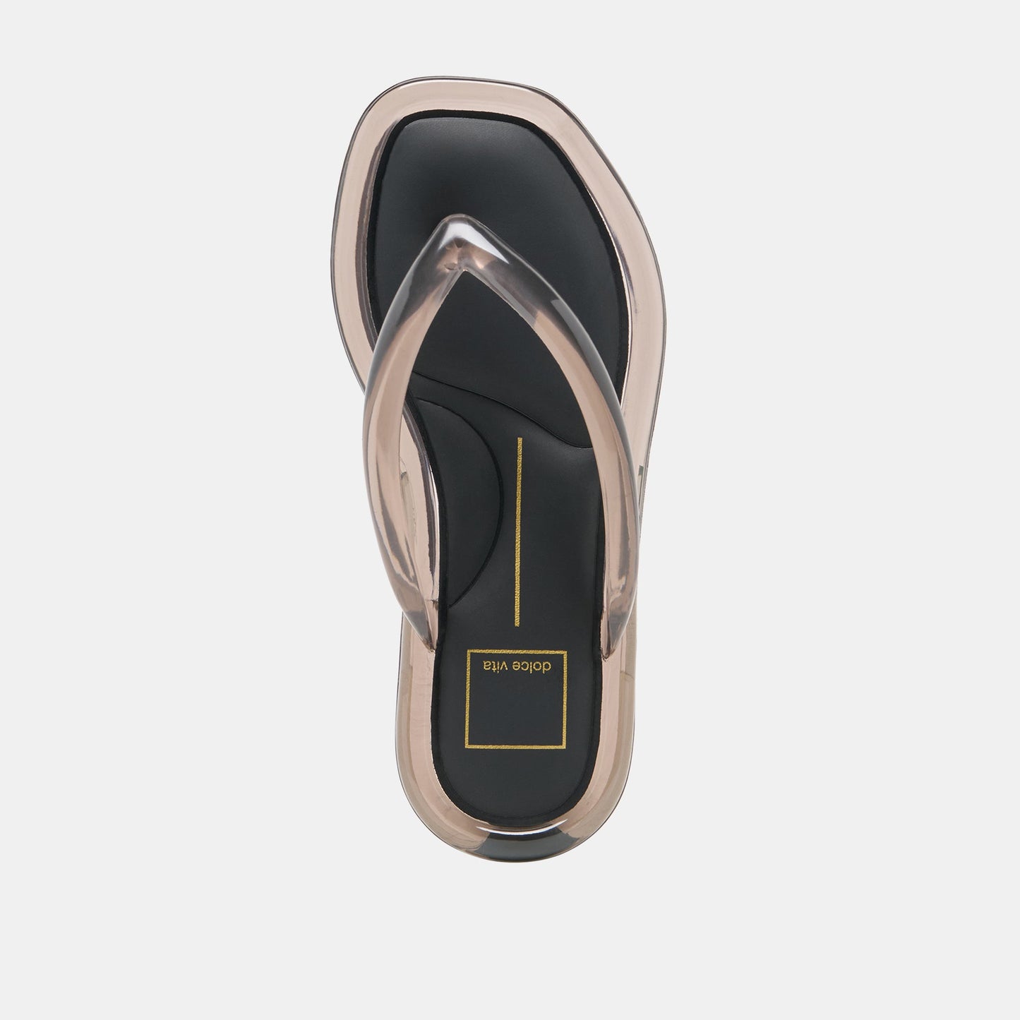 Dolce Vita JOZEY Black Jelly Flip-Flop Sandals