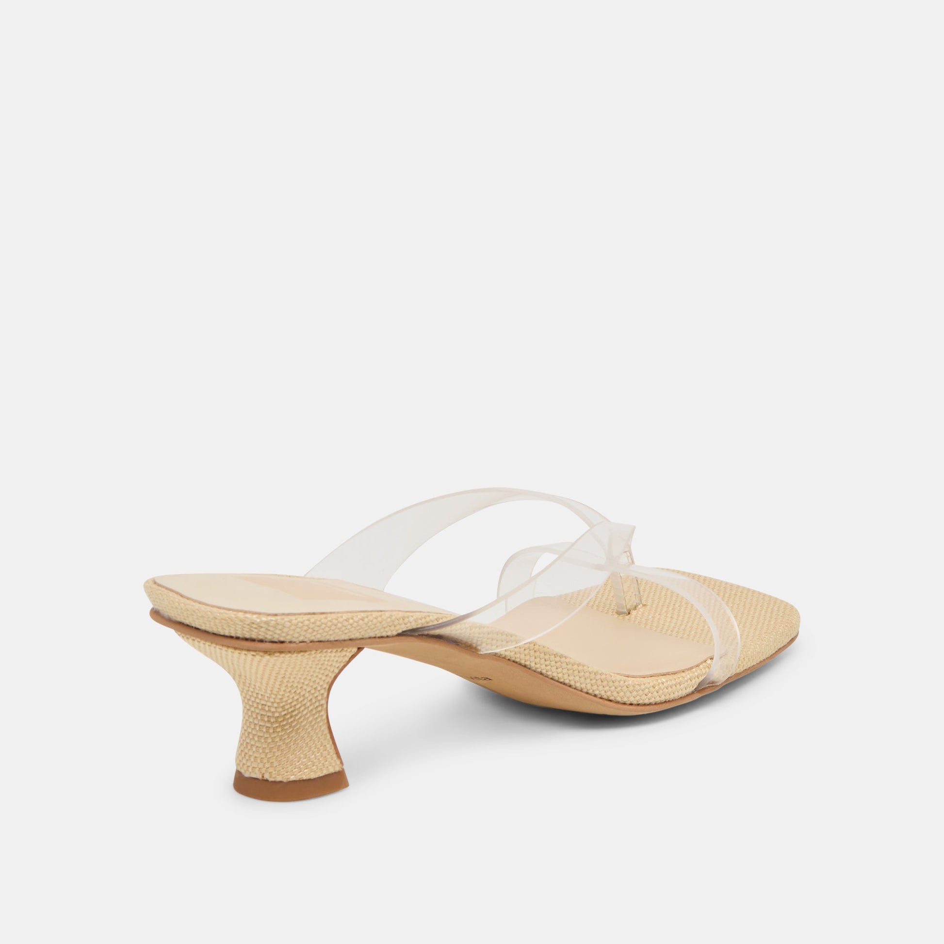 Dolce Vita Brevel Vinyl Wide Crystal Jelly Heels